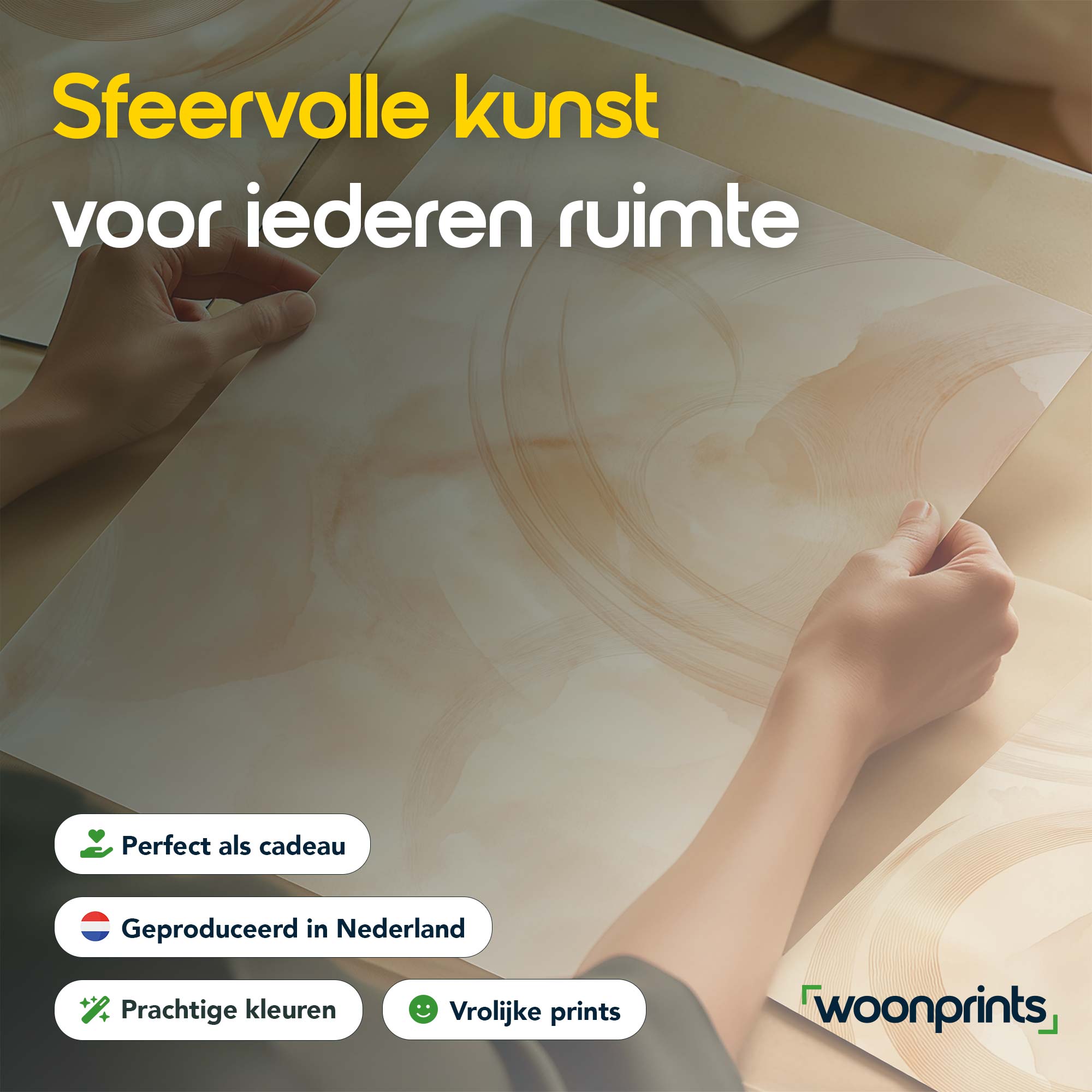 Pastel Watercolor Cirkels – Speels en Stijlvol Wanddecor - Afbeelding 6