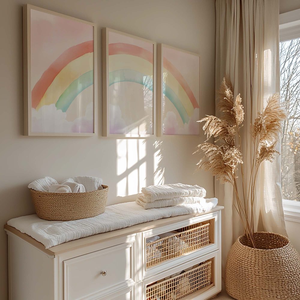 Alternative view of Vrolijke Regenboog in de Wolken