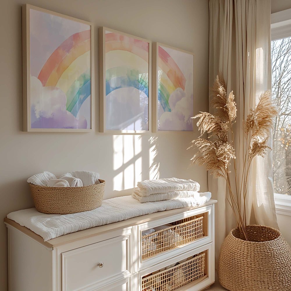 Alternative view of Regenboogdromen in Waterverf