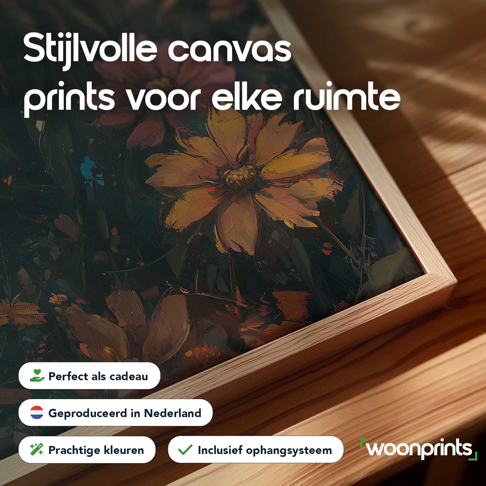 Leeuw omringd door bloemenpracht - Afbeelding 4