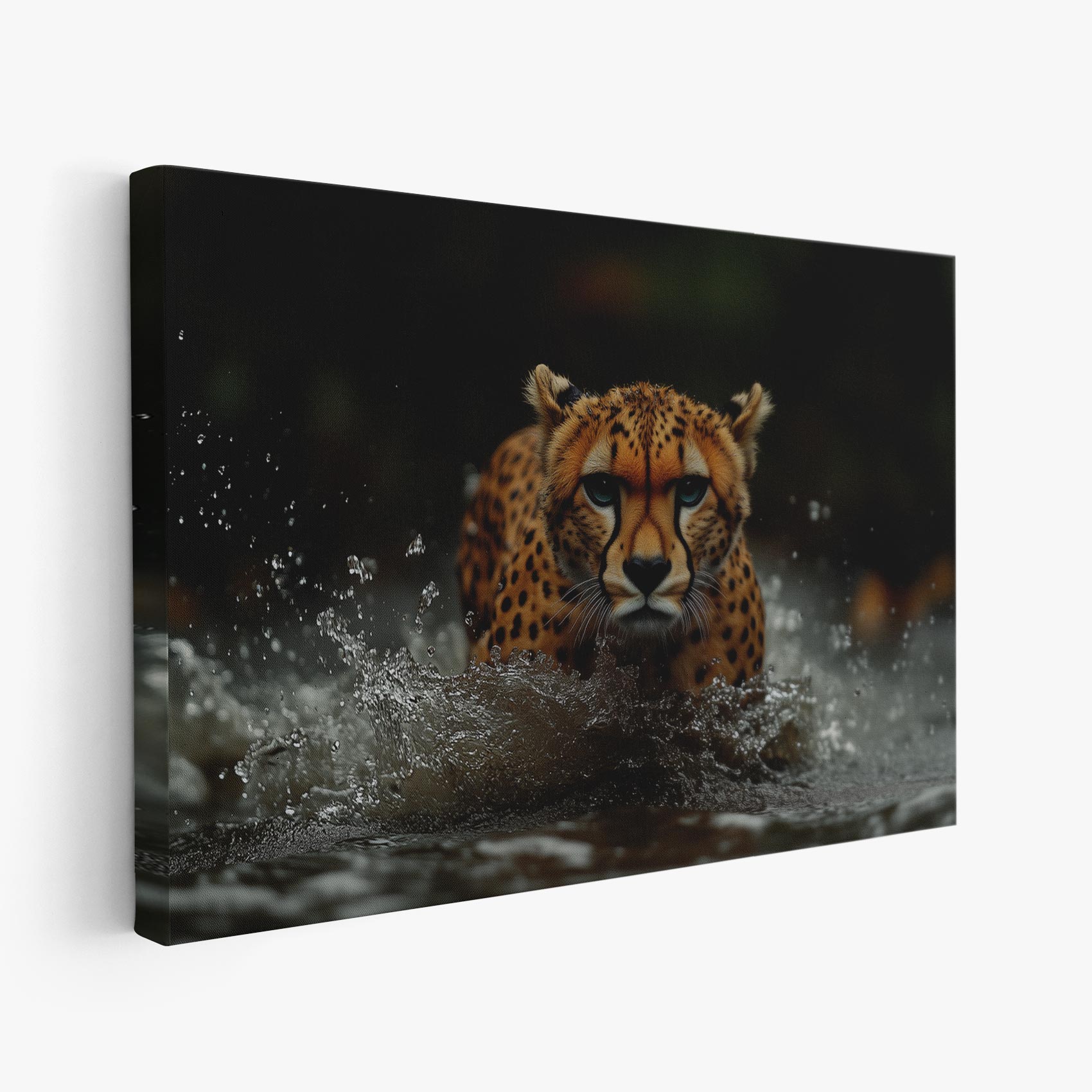 Snelle cheetah in actie