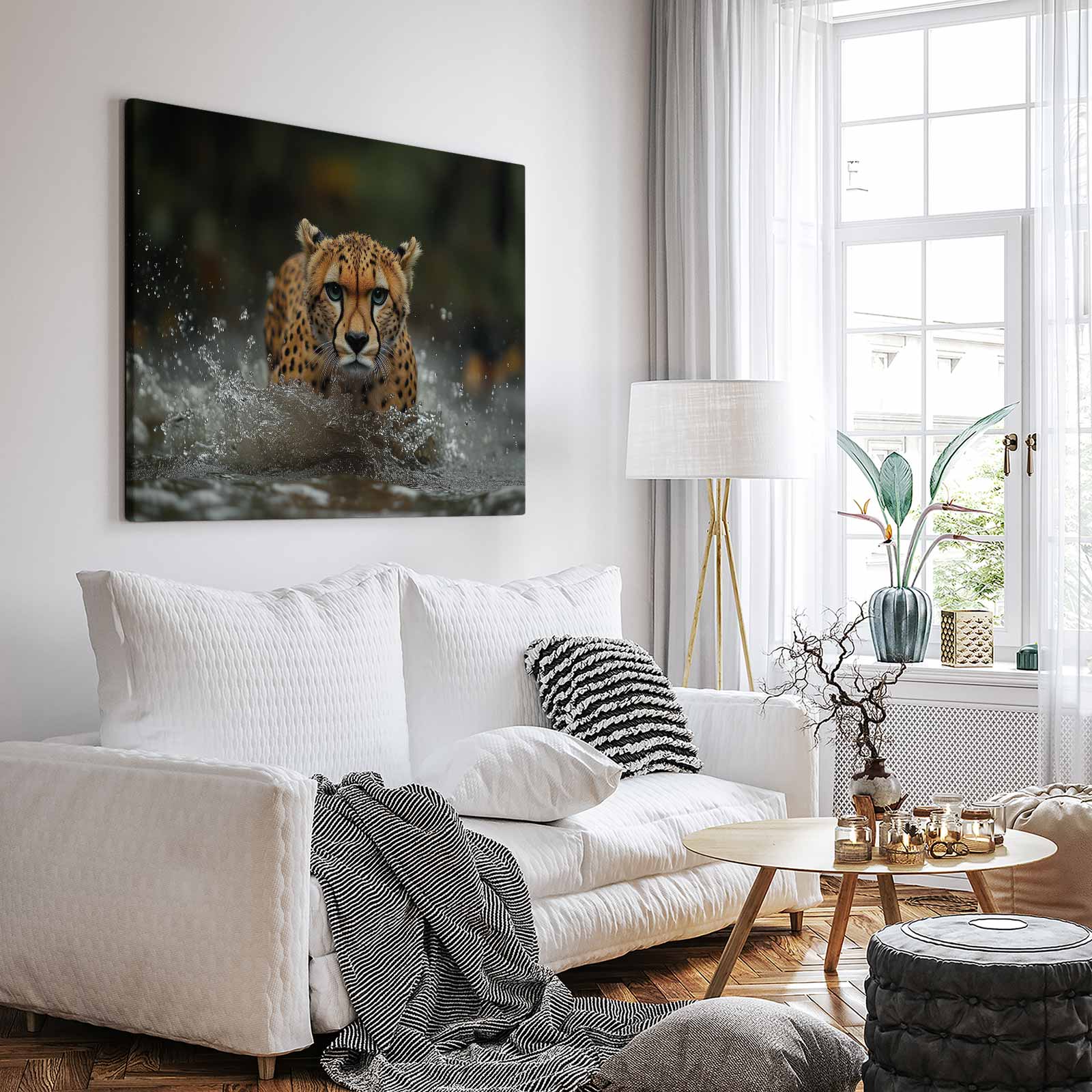Snelle cheetah in actie - Afbeelding 2