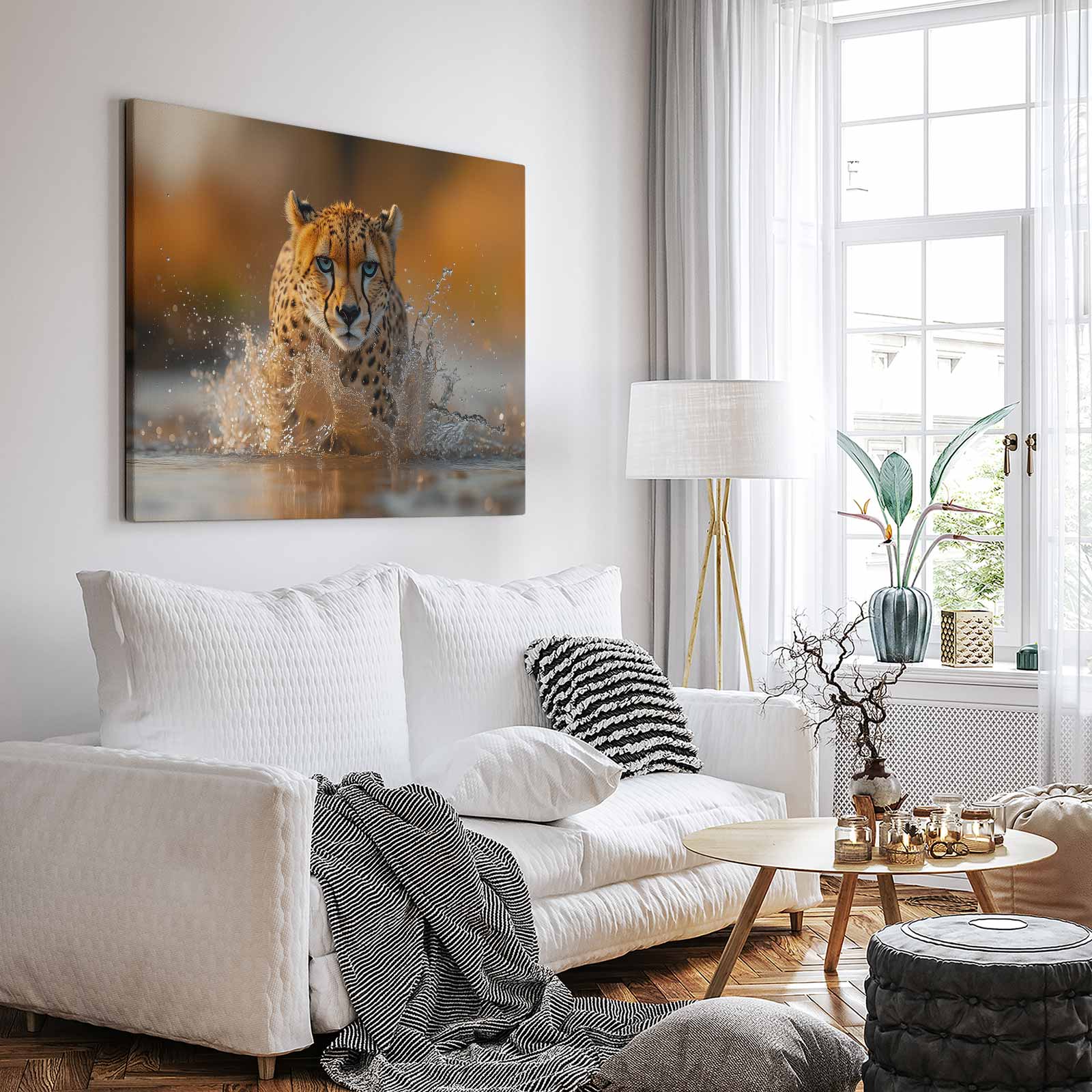 Snelle cheetah in actie - Afbeelding 3