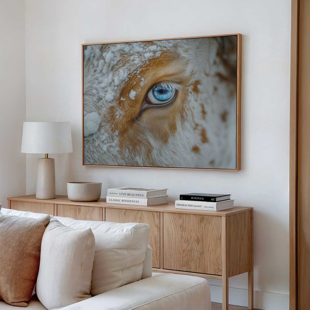 Alternative view of Betoverend blauwe koeienoog