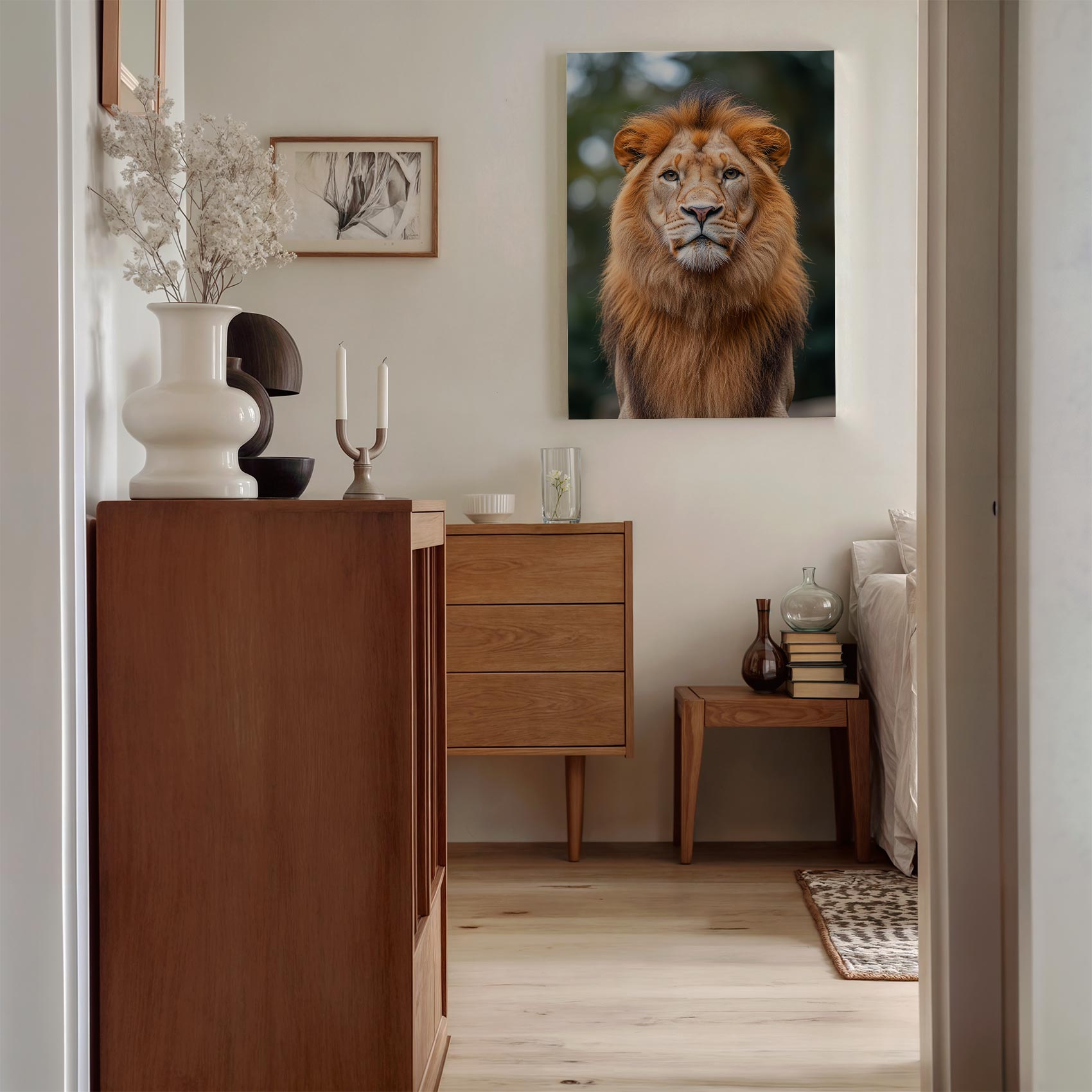 Majestueuze leeuw in natuur - Afbeelding 8