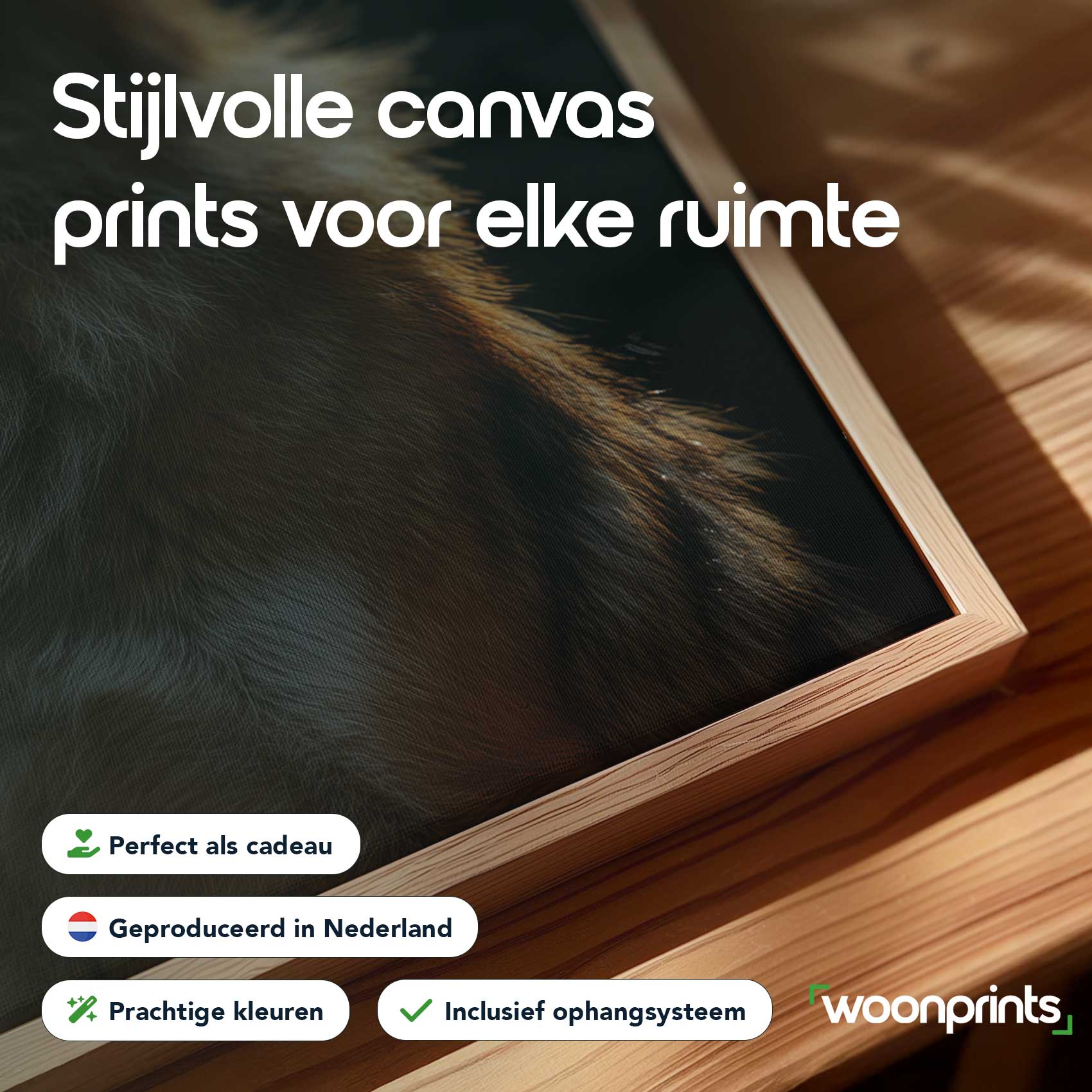 Rustige zwart-wit vos - Afbeelding 4