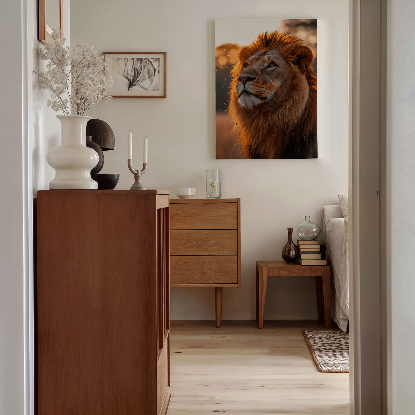 Majestueuze gouden leeuw - Afbeelding 8