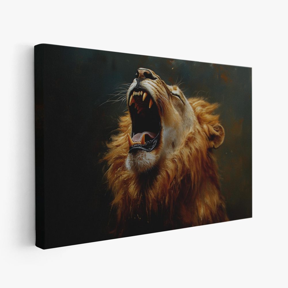 Brullende Leeuw Close-up