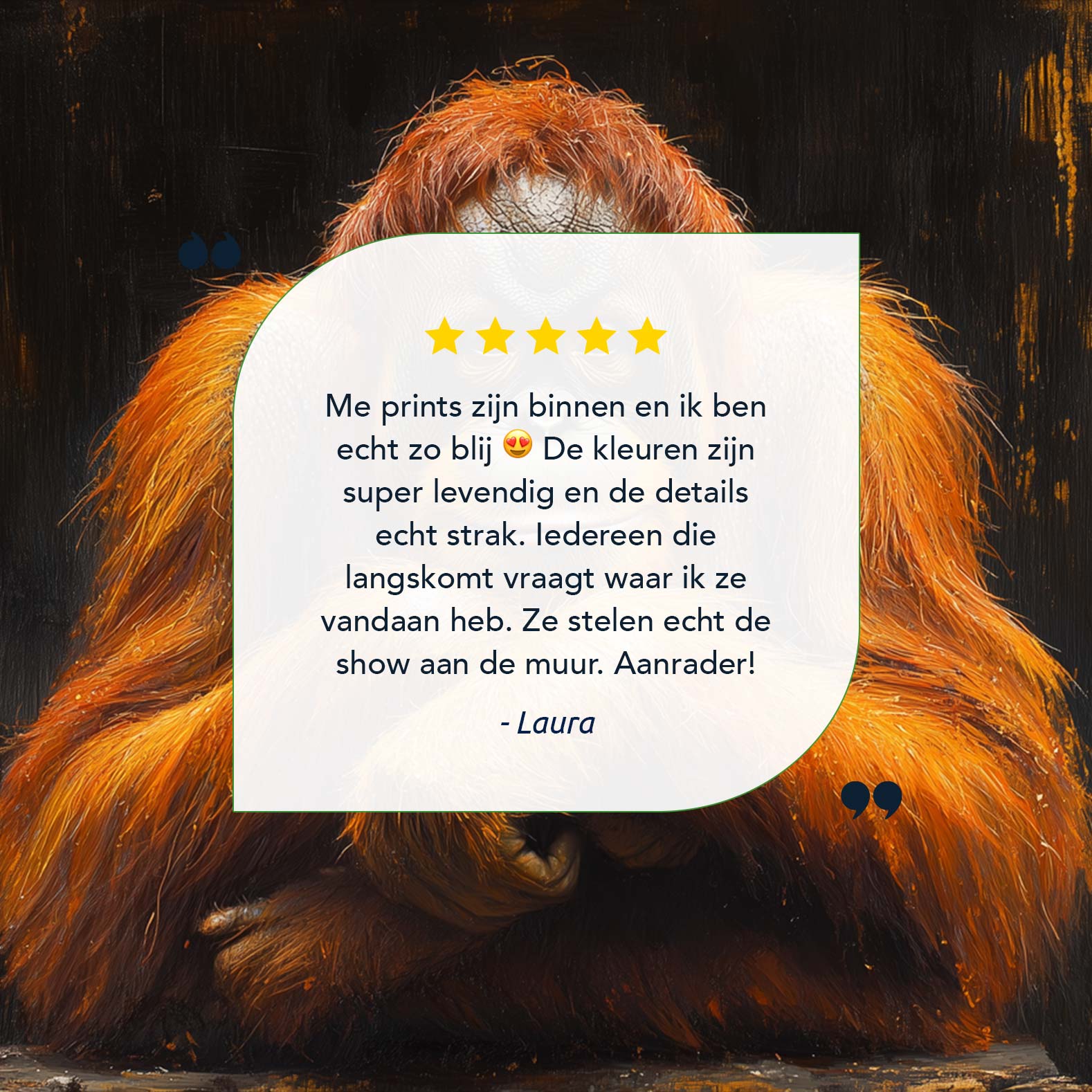 Rustige oranje orang-oetan - Afbeelding 9