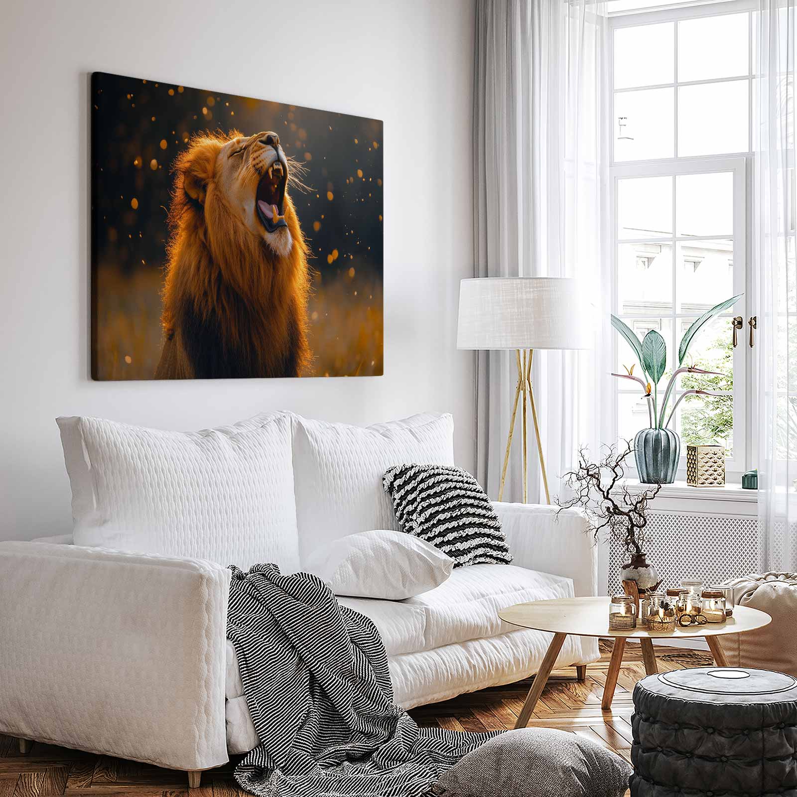 Majestueuze brullende leeuw - Afbeelding 3