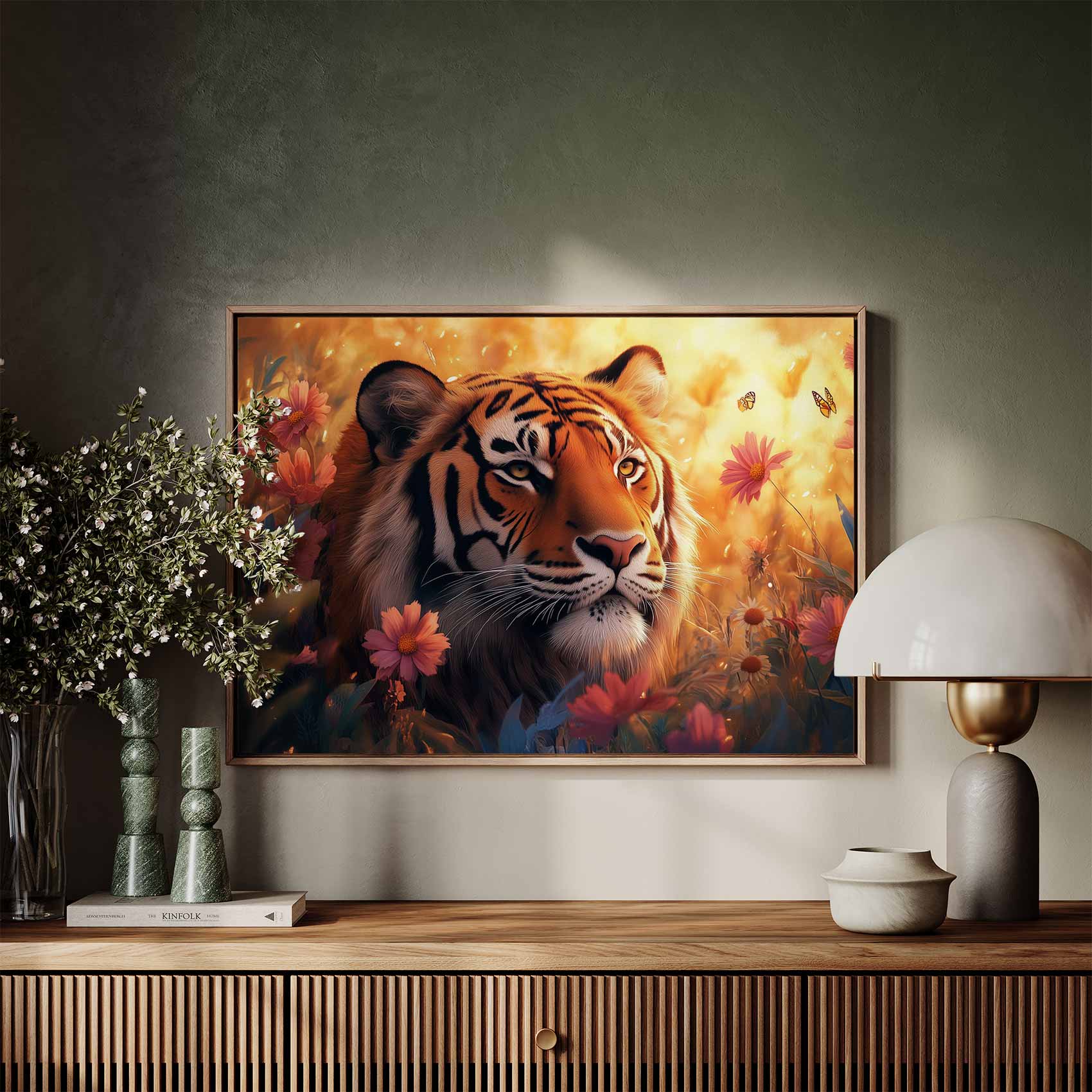 Tijger tussen bloemenpracht - Afbeelding 7