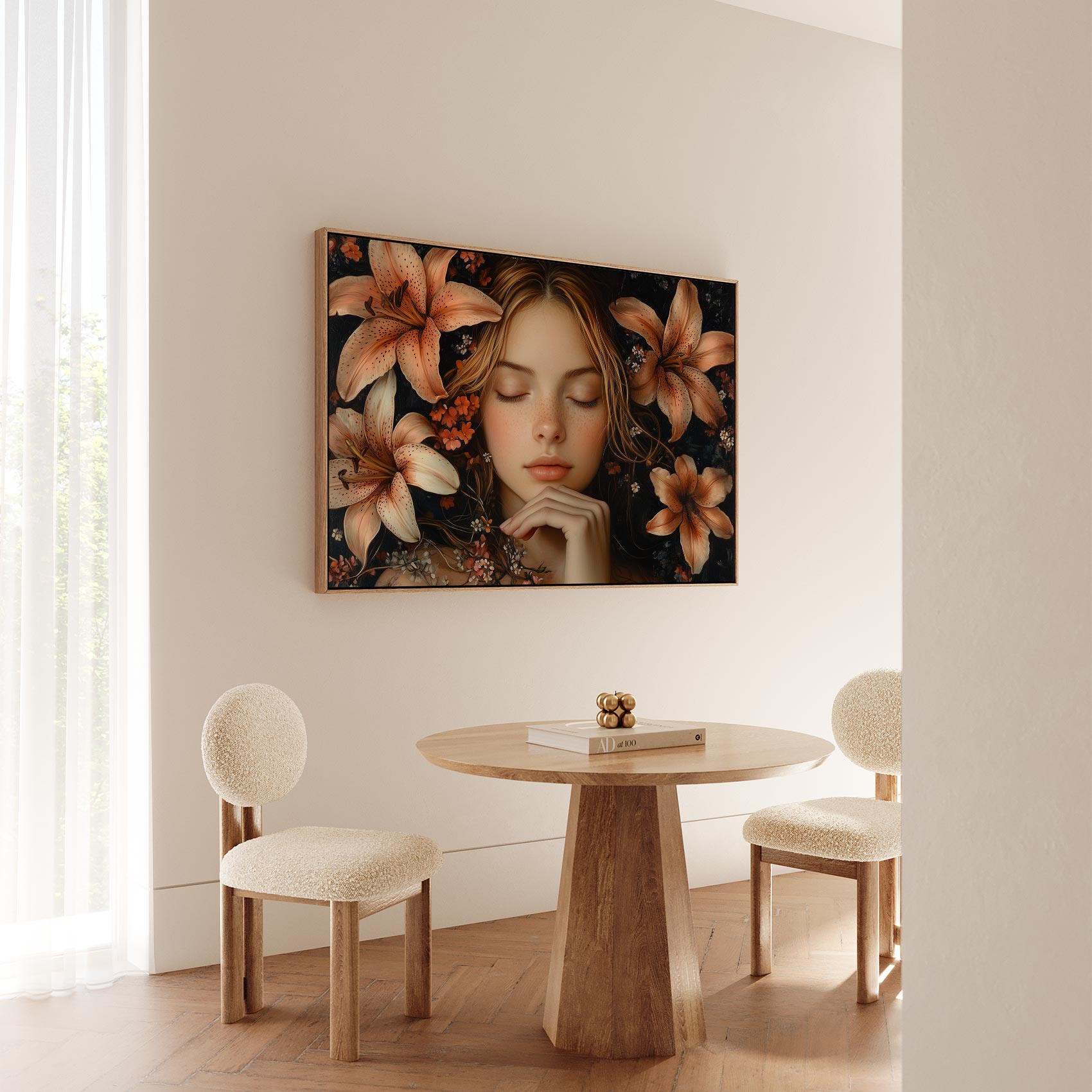 Vrouw in bloemenserre - Afbeelding 5
