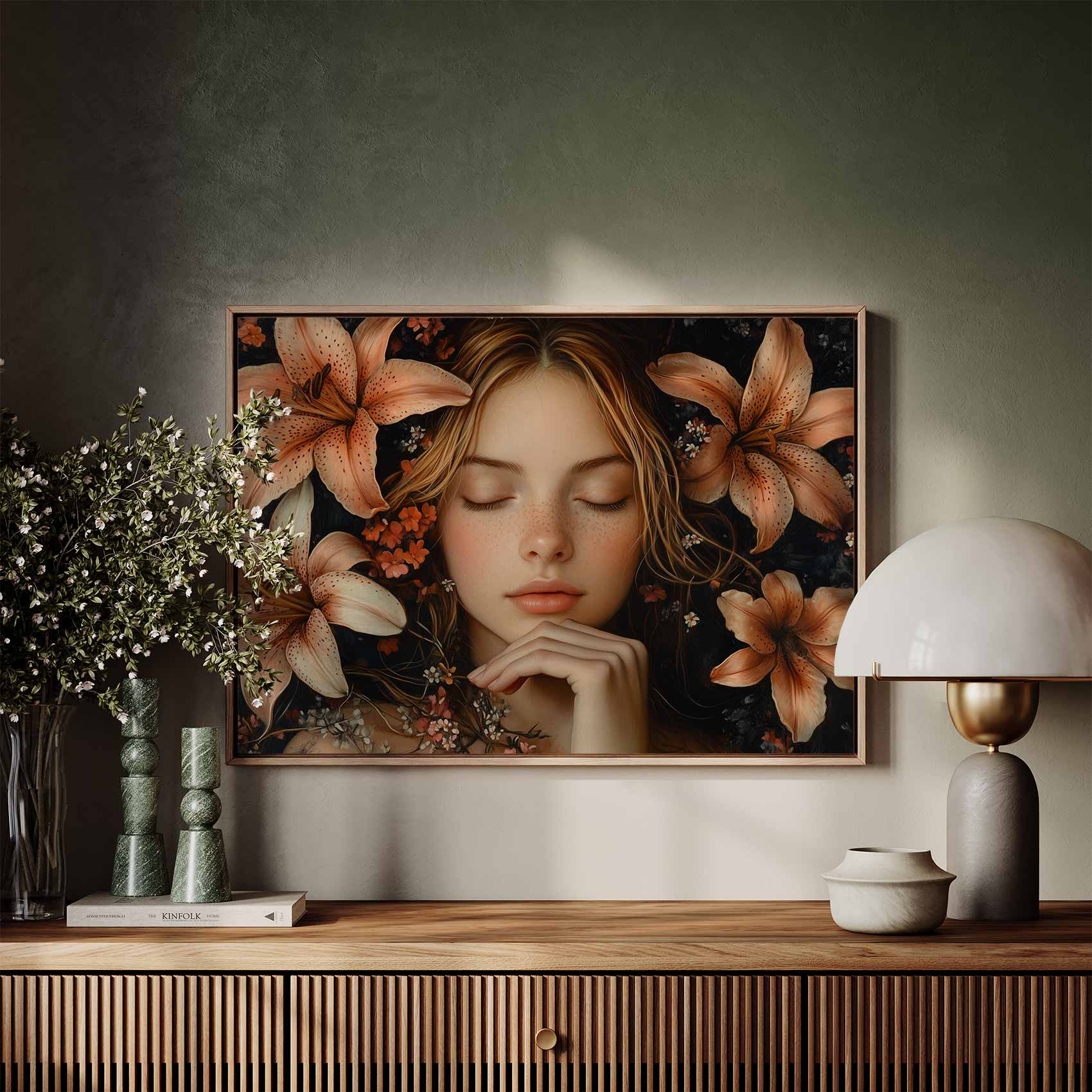 Vrouw in bloemenserre - Afbeelding 7
