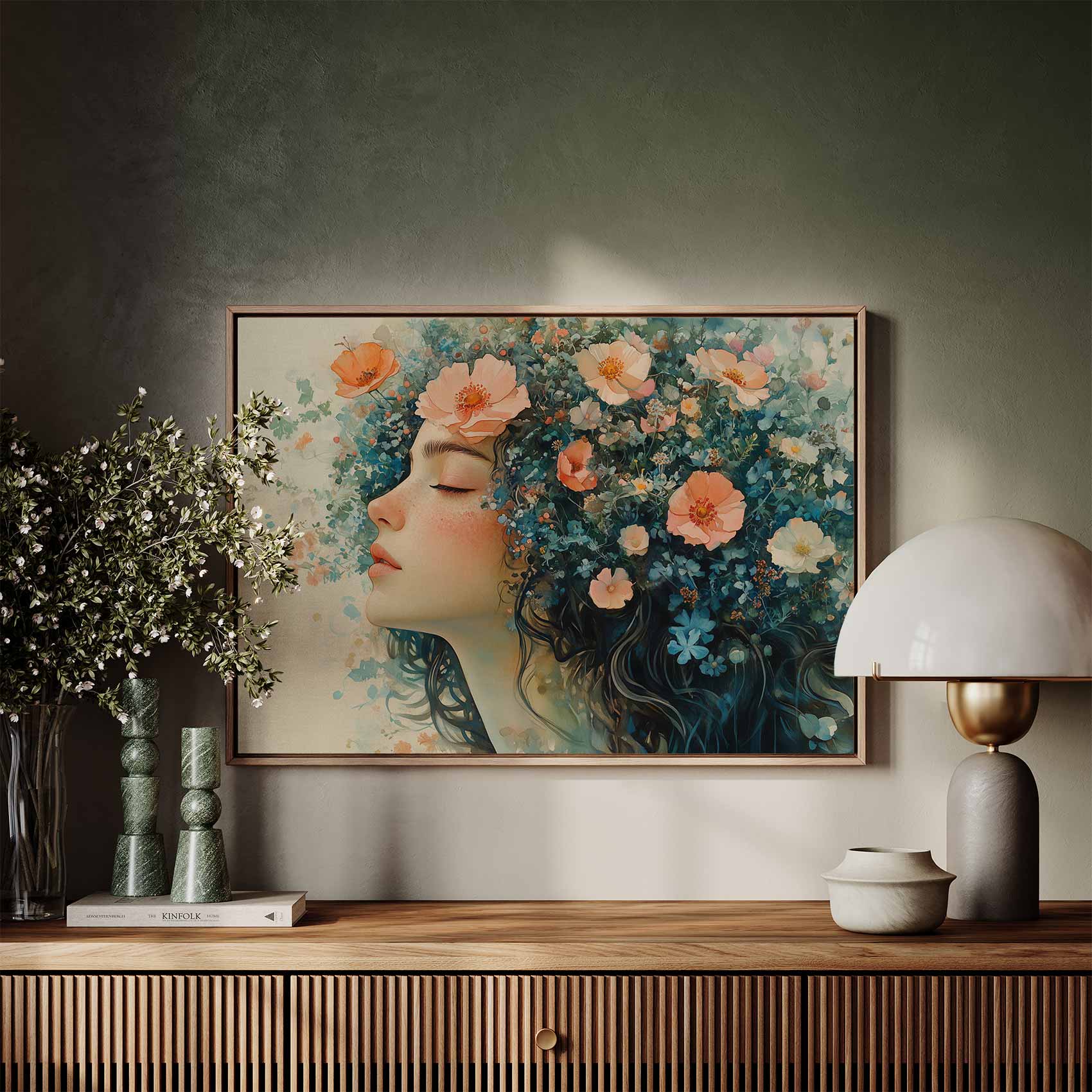 Bloemenfee met dromerige blik - Afbeelding 7