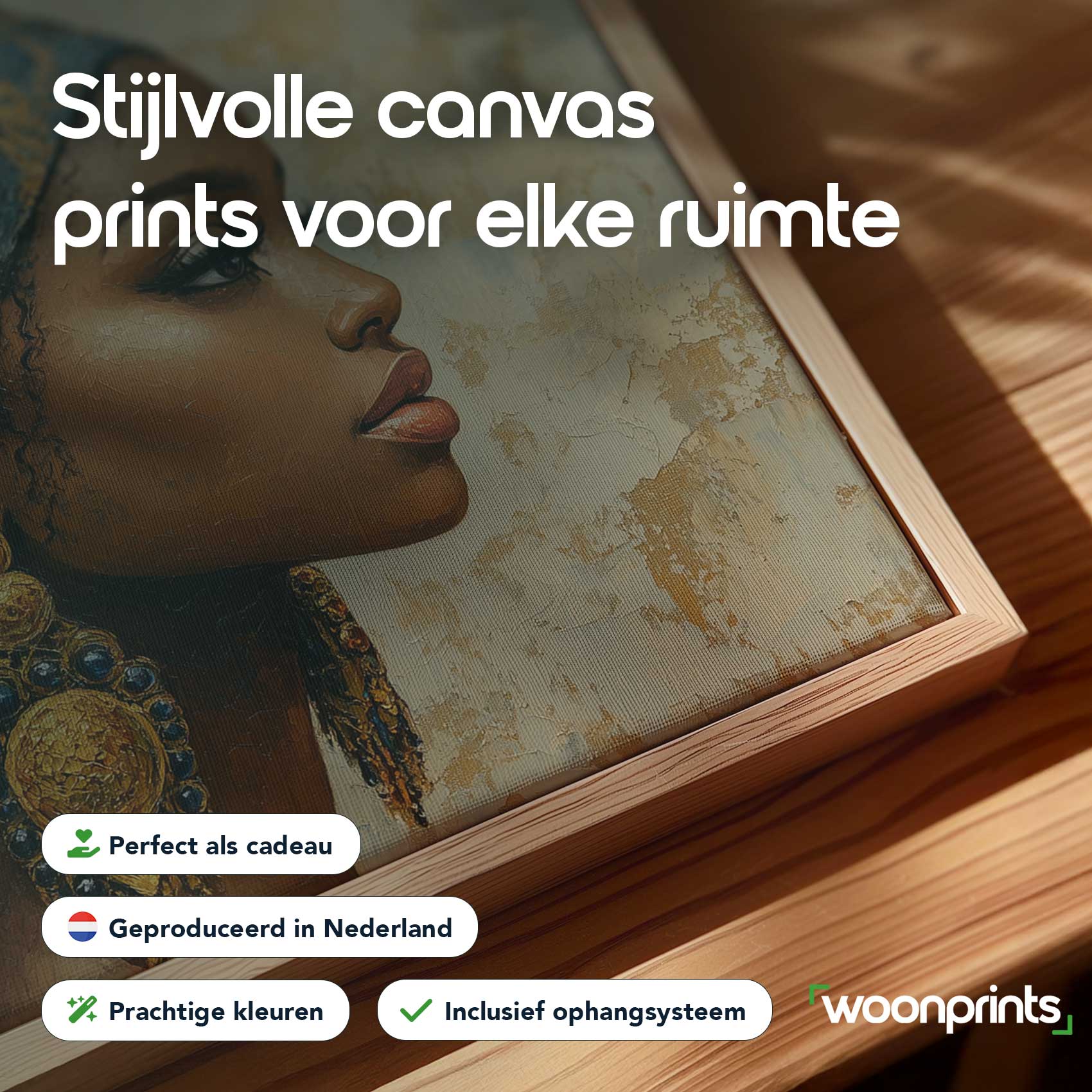 Elegante vrouw met tulband - Afbeelding 4