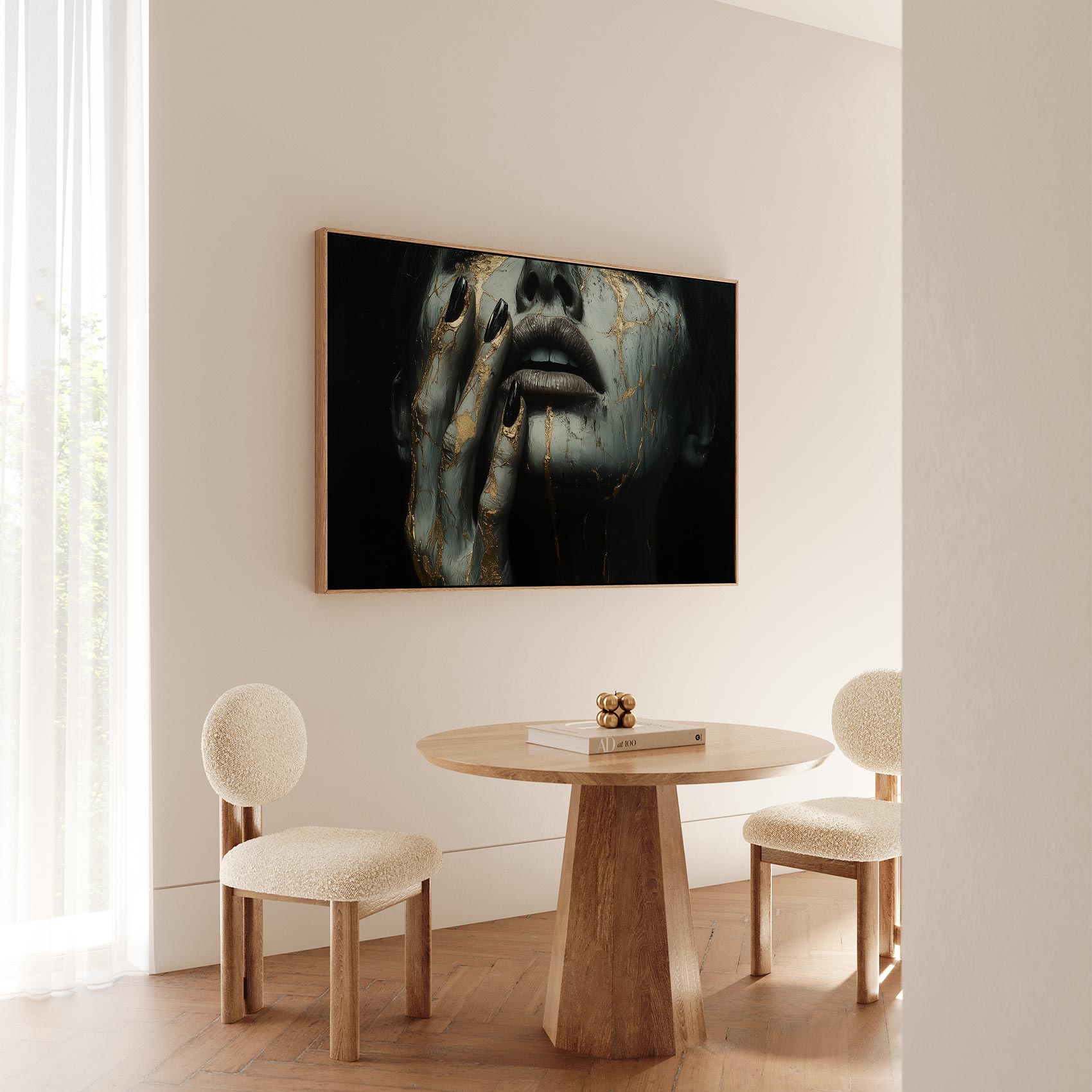 Gouden Drup Mystieke Vrouw - Afbeelding 5