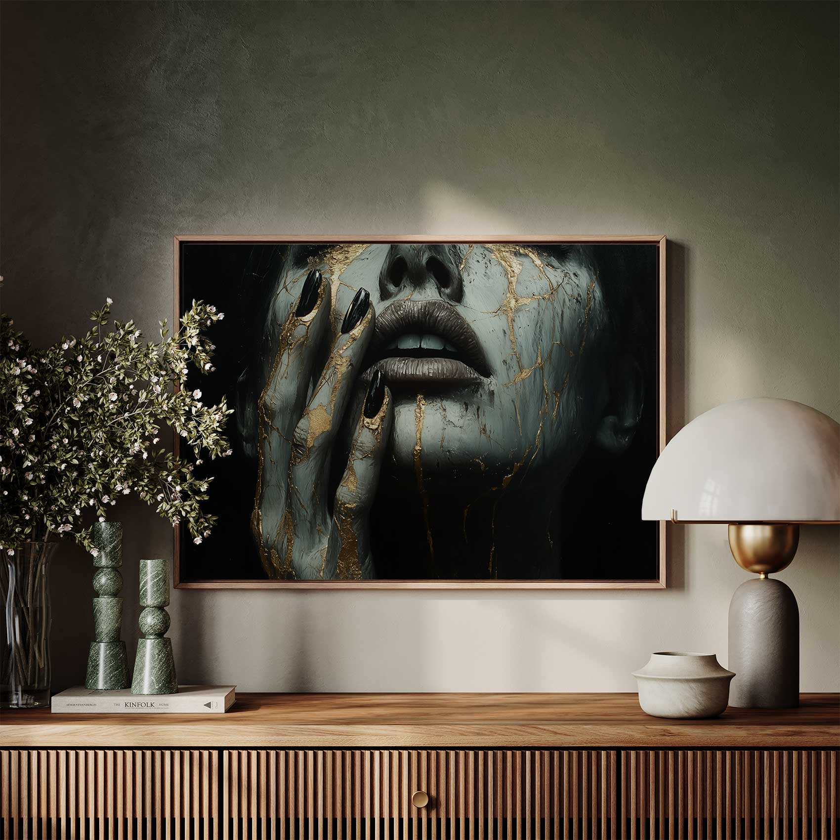 Gouden Drup Mystieke Vrouw - Afbeelding 7