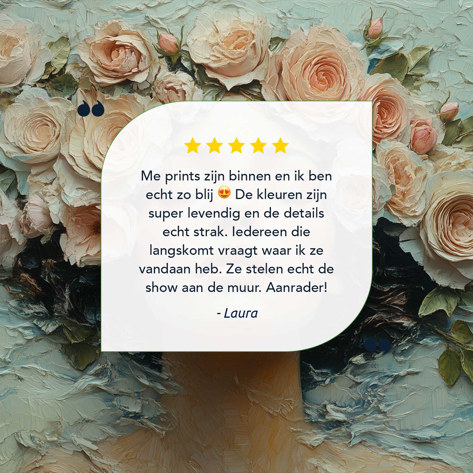 Vrouw omringd door rozen - Afbeelding 9