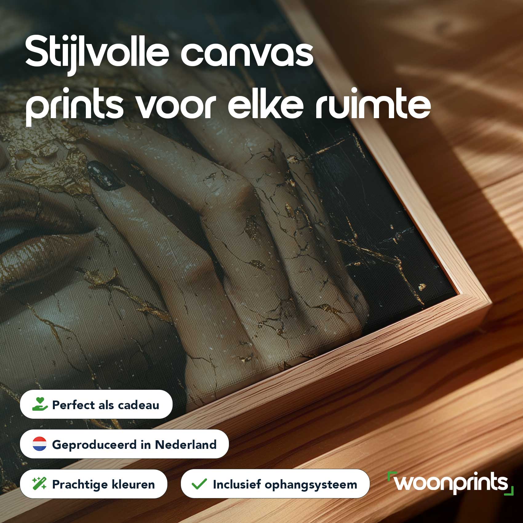 Gouden Glitter Gezicht - Afbeelding 4