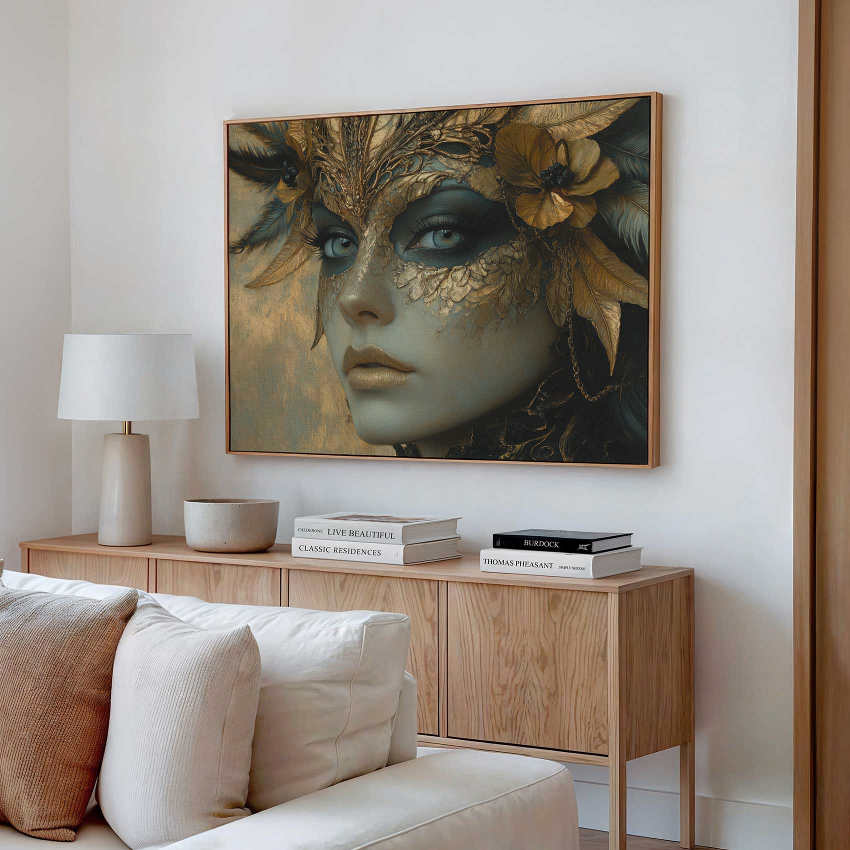 Gouden Mystieke Maskerade - Afbeelding 2