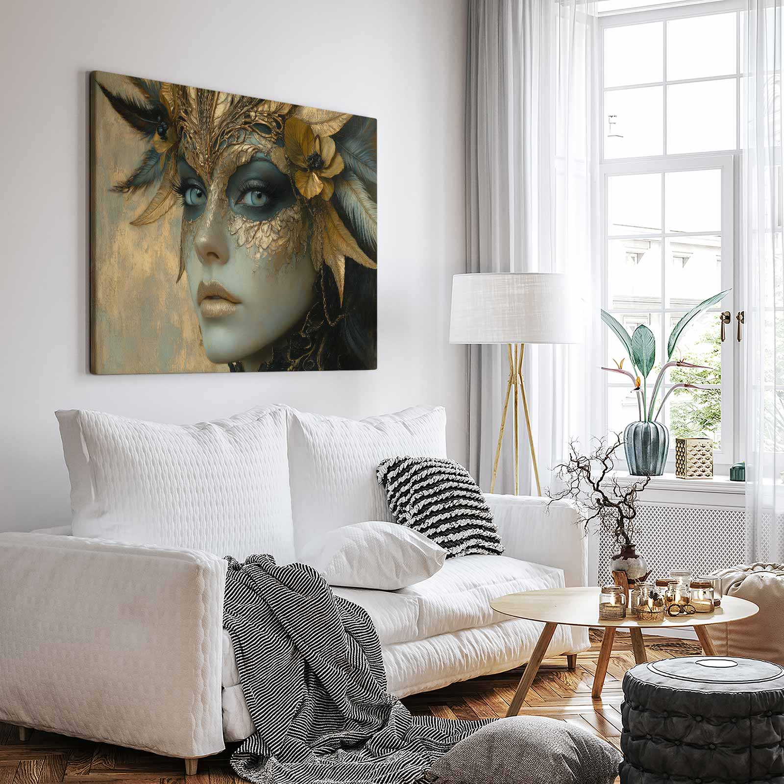 Gouden Mystieke Maskerade - Afbeelding 3