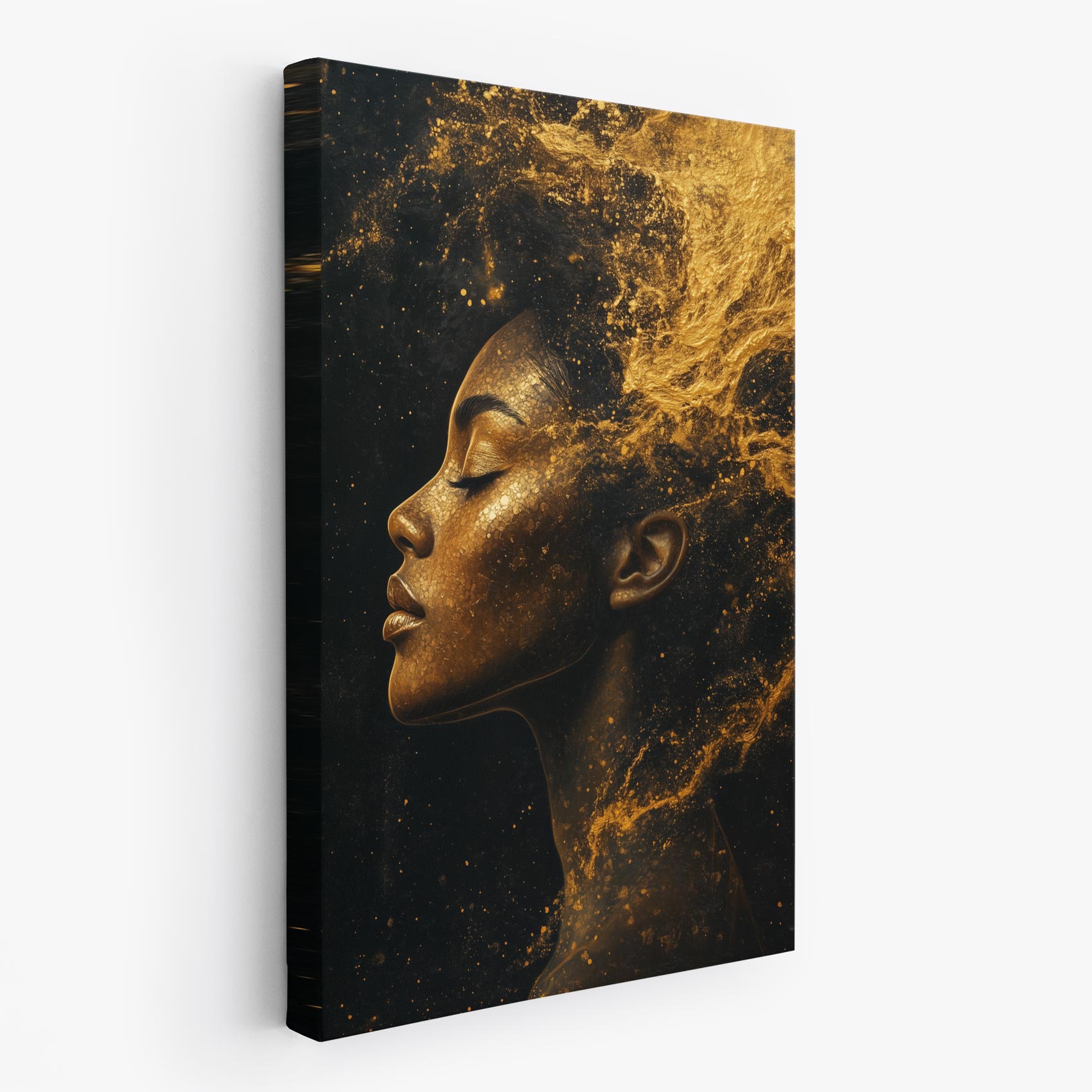 Gouden Afro in Stilte