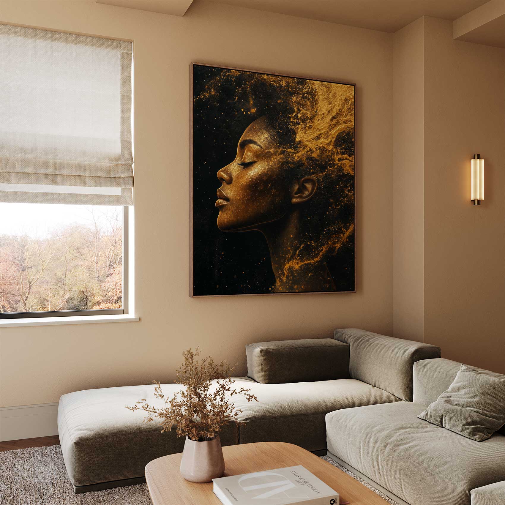 Gouden Afro in Stilte - Afbeelding 2