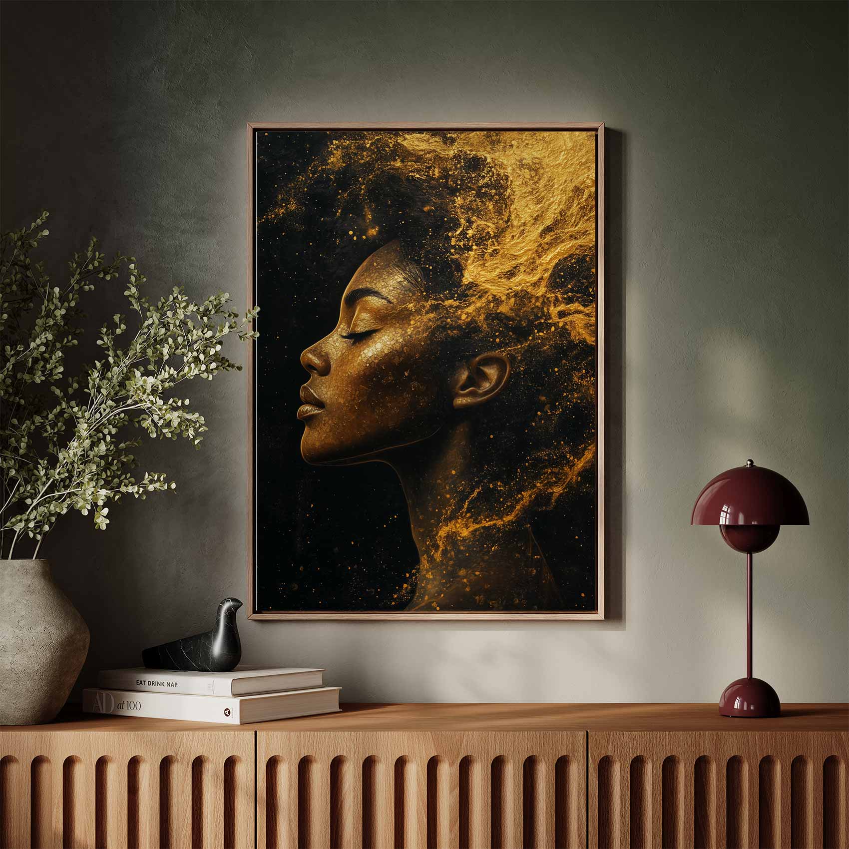 Gouden Afro in Stilte - Afbeelding 3