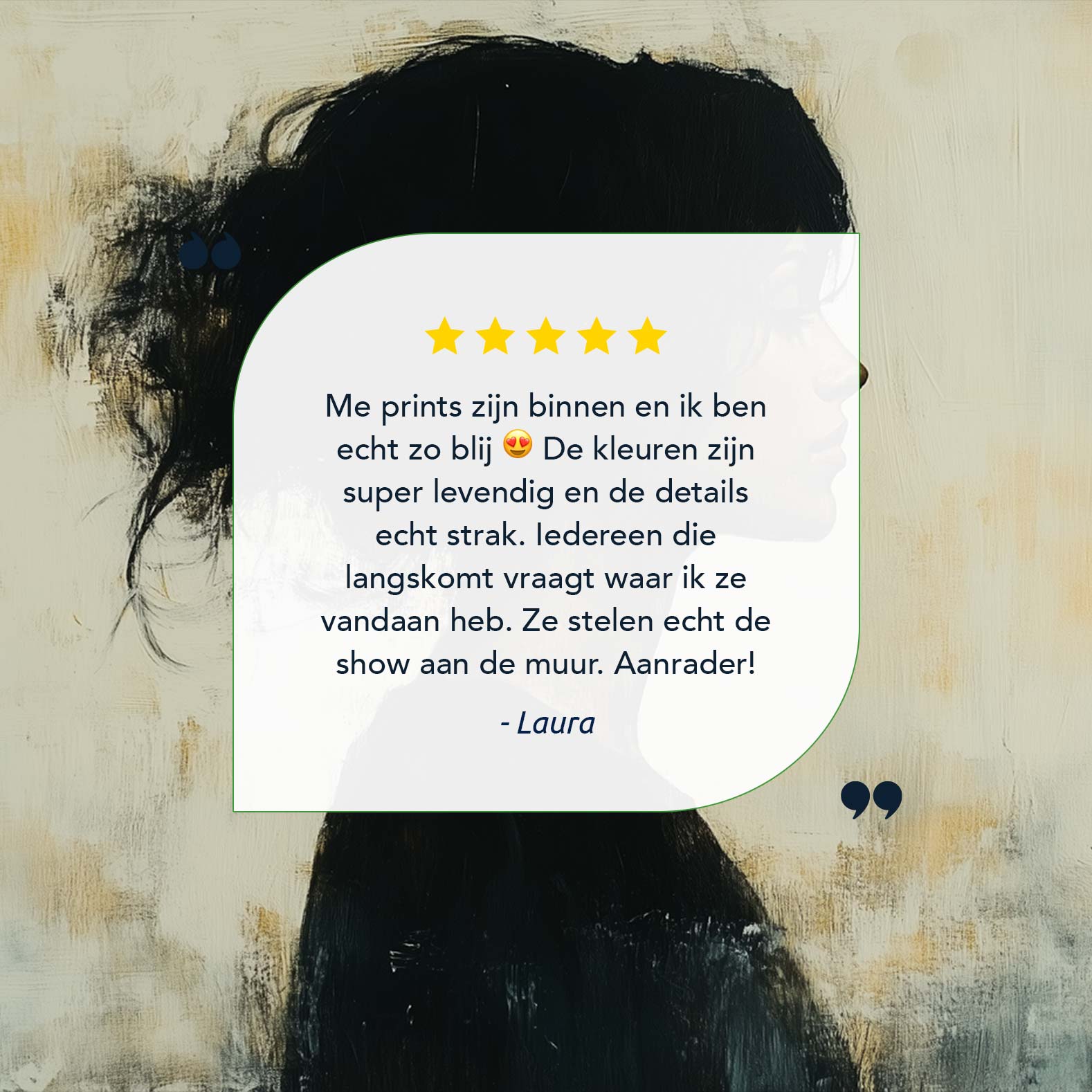 Stille vrouw in zwart-wit - Afbeelding 9