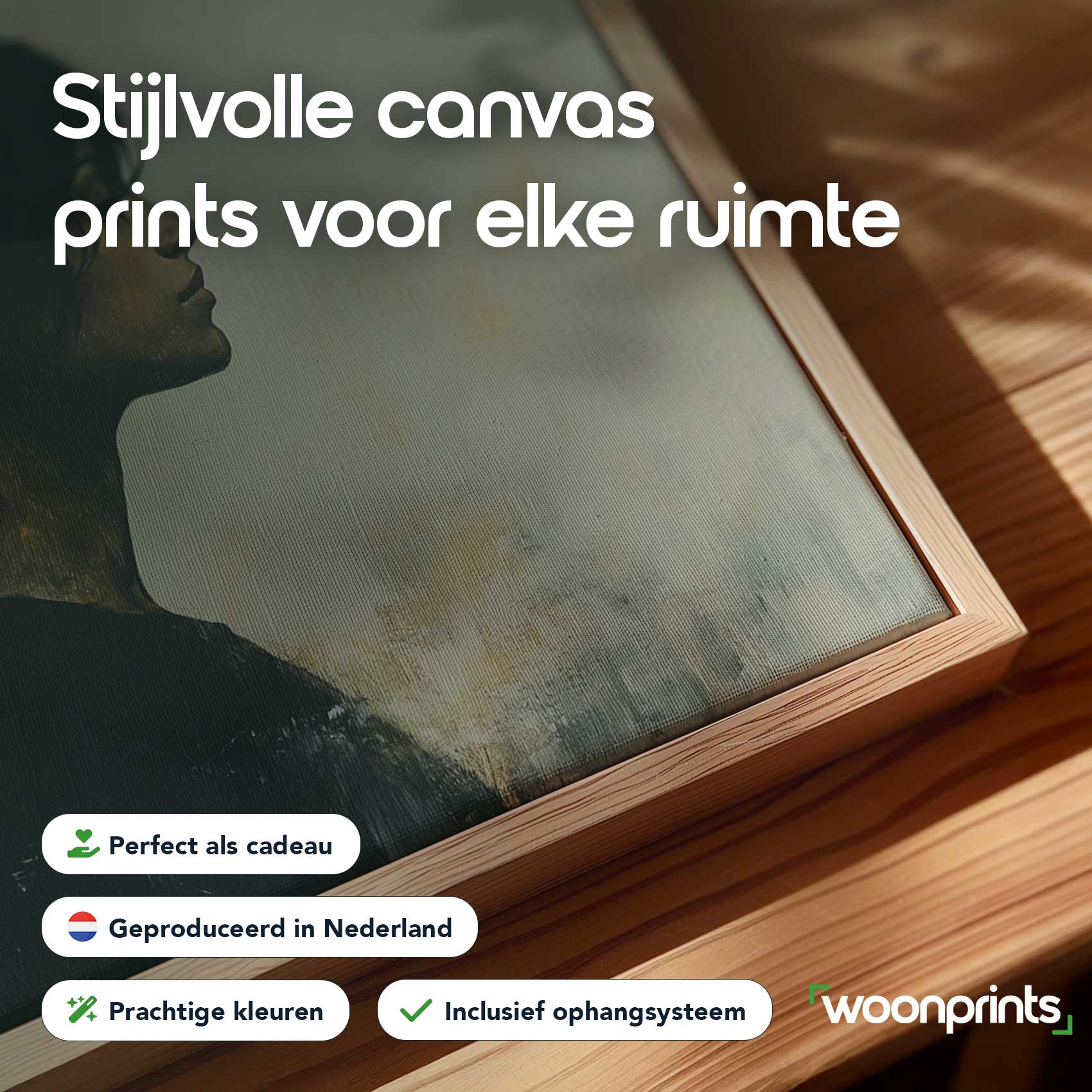 Stille vrouw in zwart-wit - Afbeelding 4