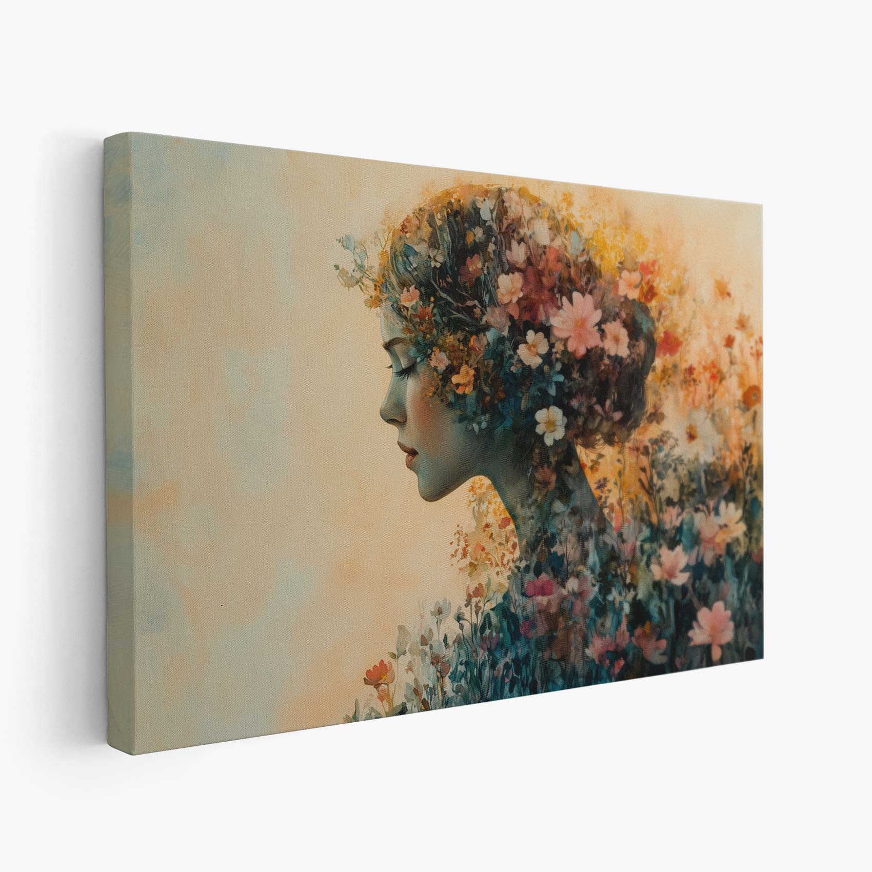 Bloemenportret van sereniteit