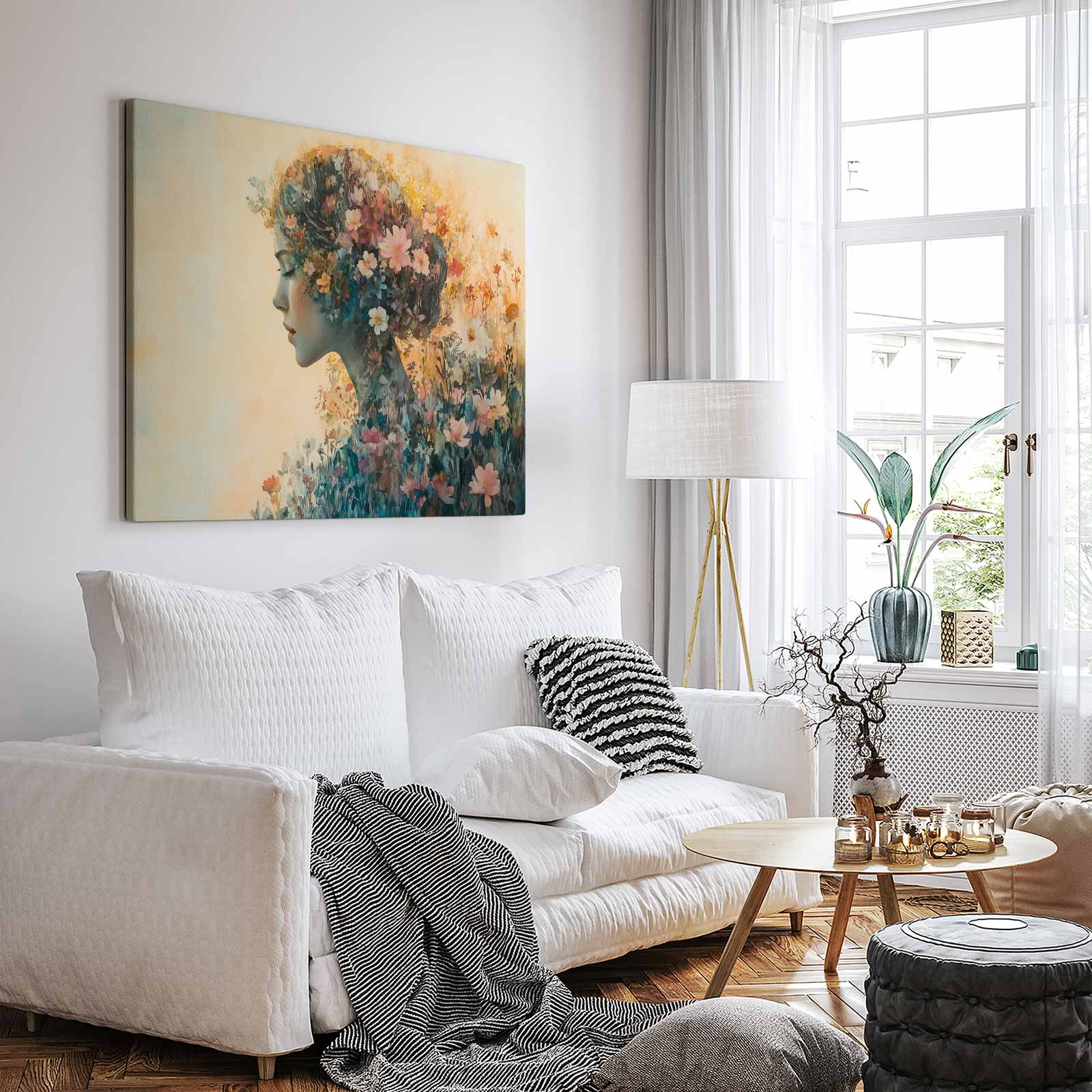 Bloemenportret van sereniteit - Afbeelding 3