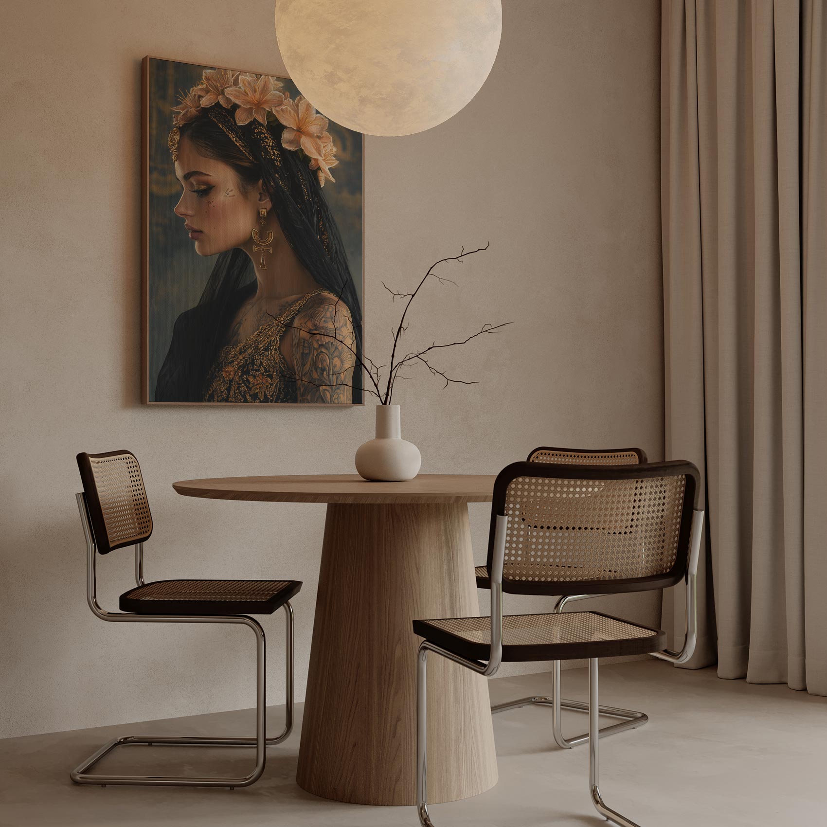 Elegante Bloemenkroon Dame - Afbeelding 6