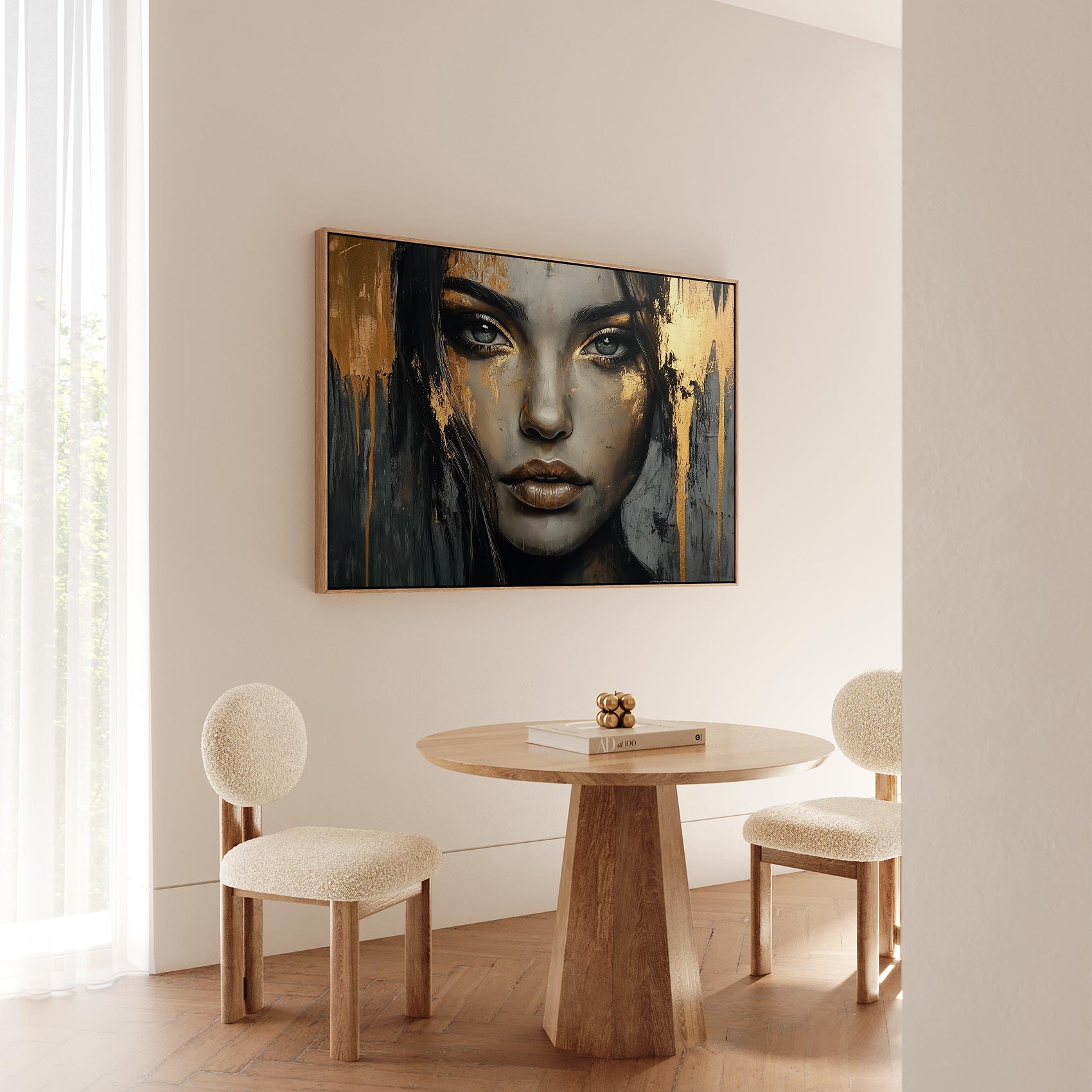 Intens portret van mysterieuze vrouw - Afbeelding 5