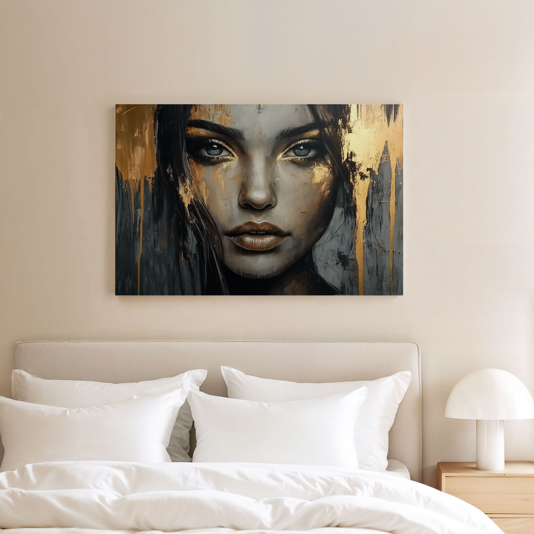 Intens portret van mysterieuze vrouw - Afbeelding 8