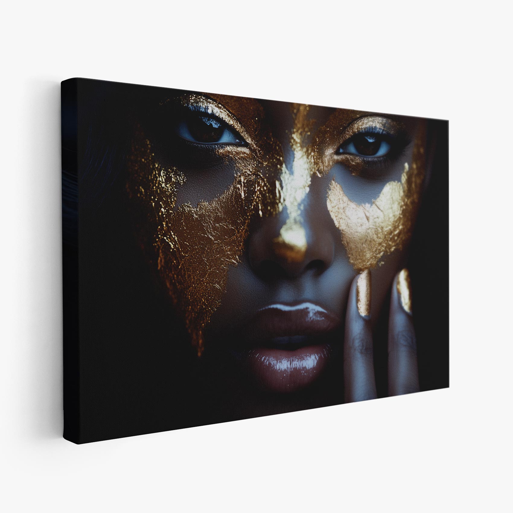 Gouden Glamour Gezichtssieraad