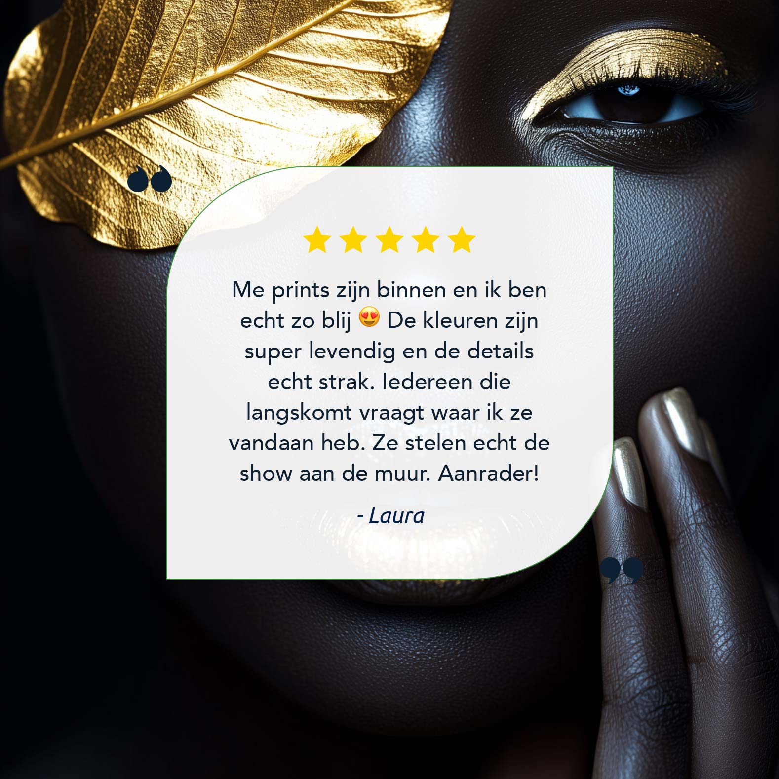 Gouden blik vol allure - Afbeelding 9