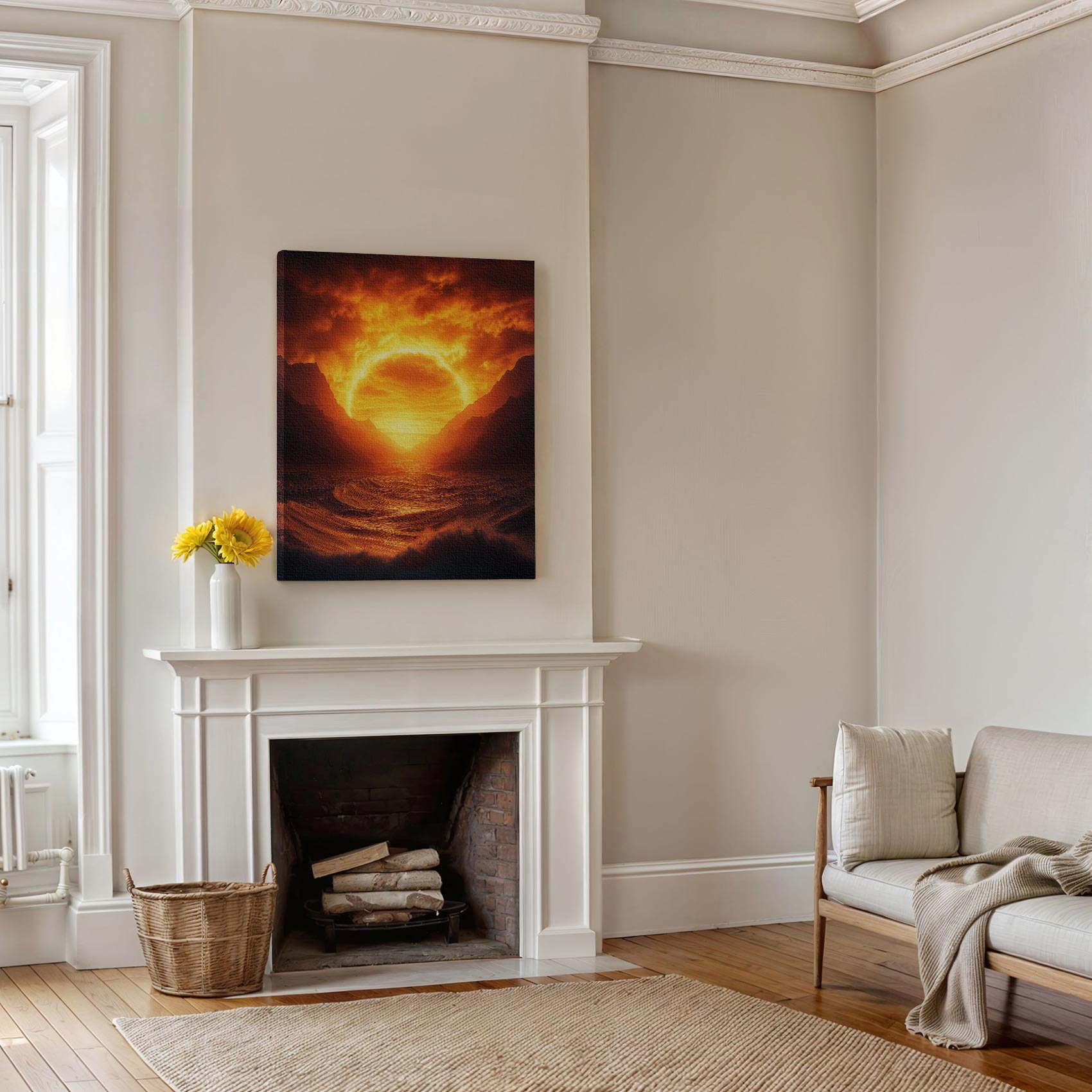 Majestueus Zonovergoten Berglandschap - Afbeelding 5