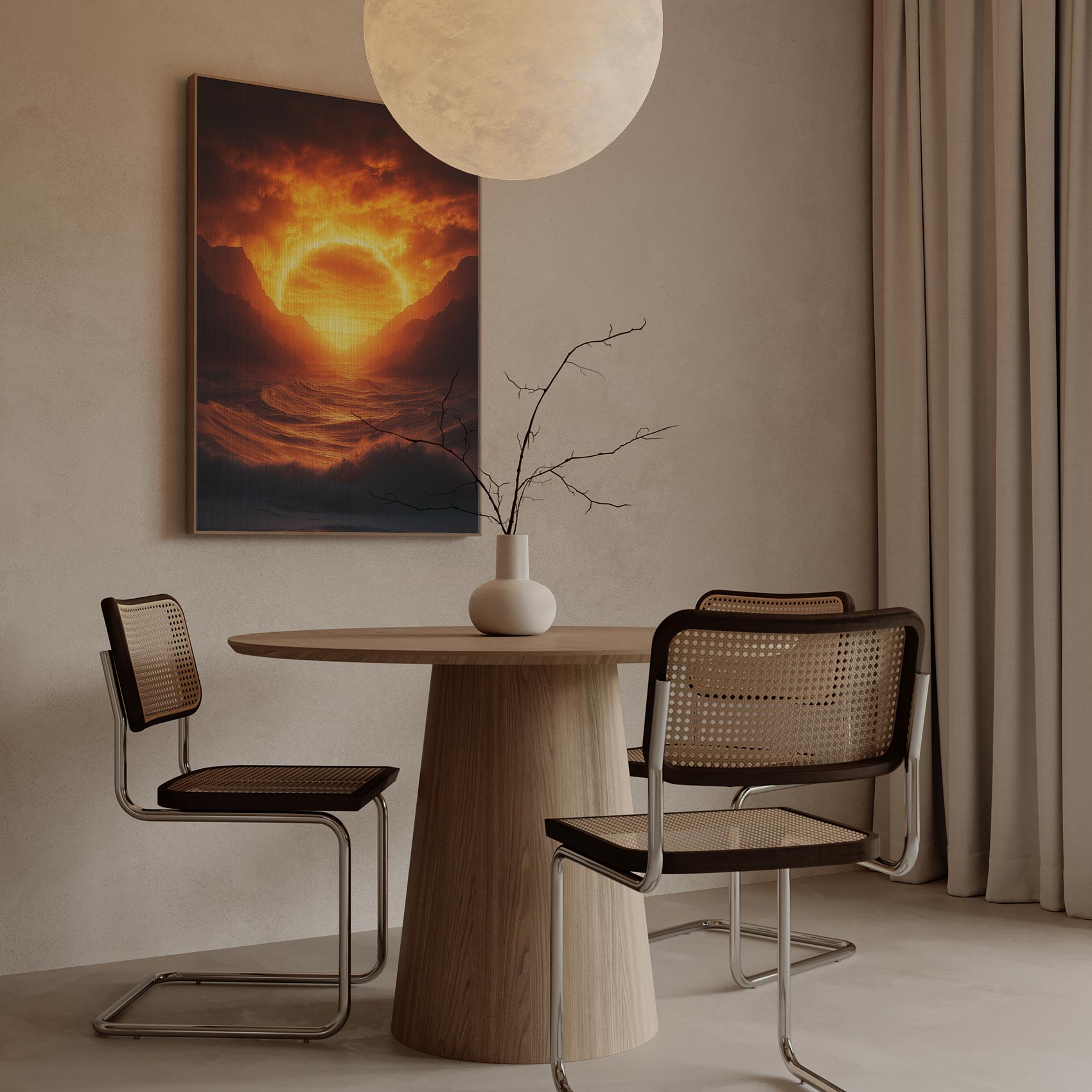 Majestueus Zonovergoten Berglandschap - Afbeelding 6