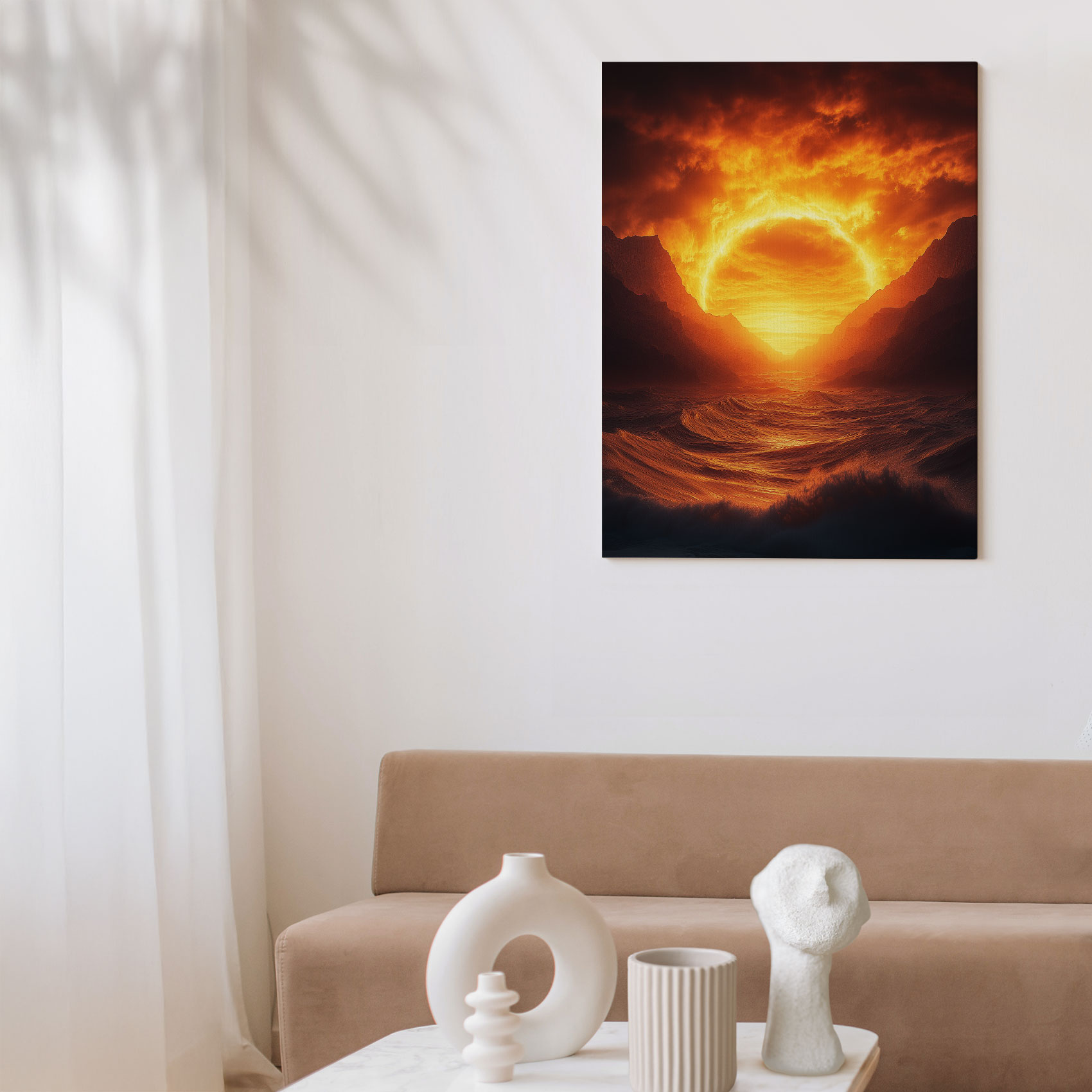 Majestueus Zonovergoten Berglandschap - Afbeelding 7