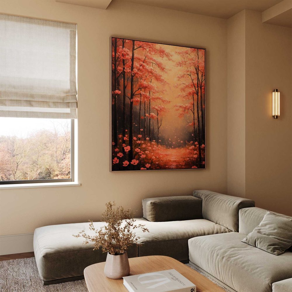 Alternative view of Betoverend Roze Bloesembos