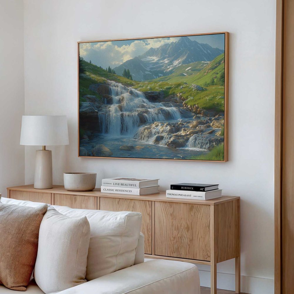 Alternative view of Bergbeek Waterval Landschap