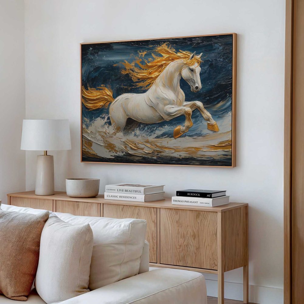 Alternative view of Gouden Paard in Stormzee