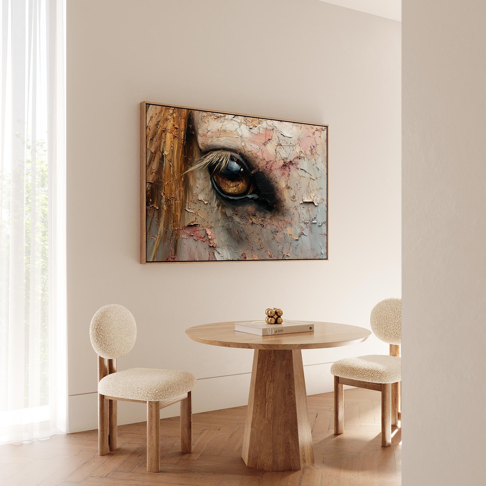 Mystieke paardenoog close-up - Afbeelding 5