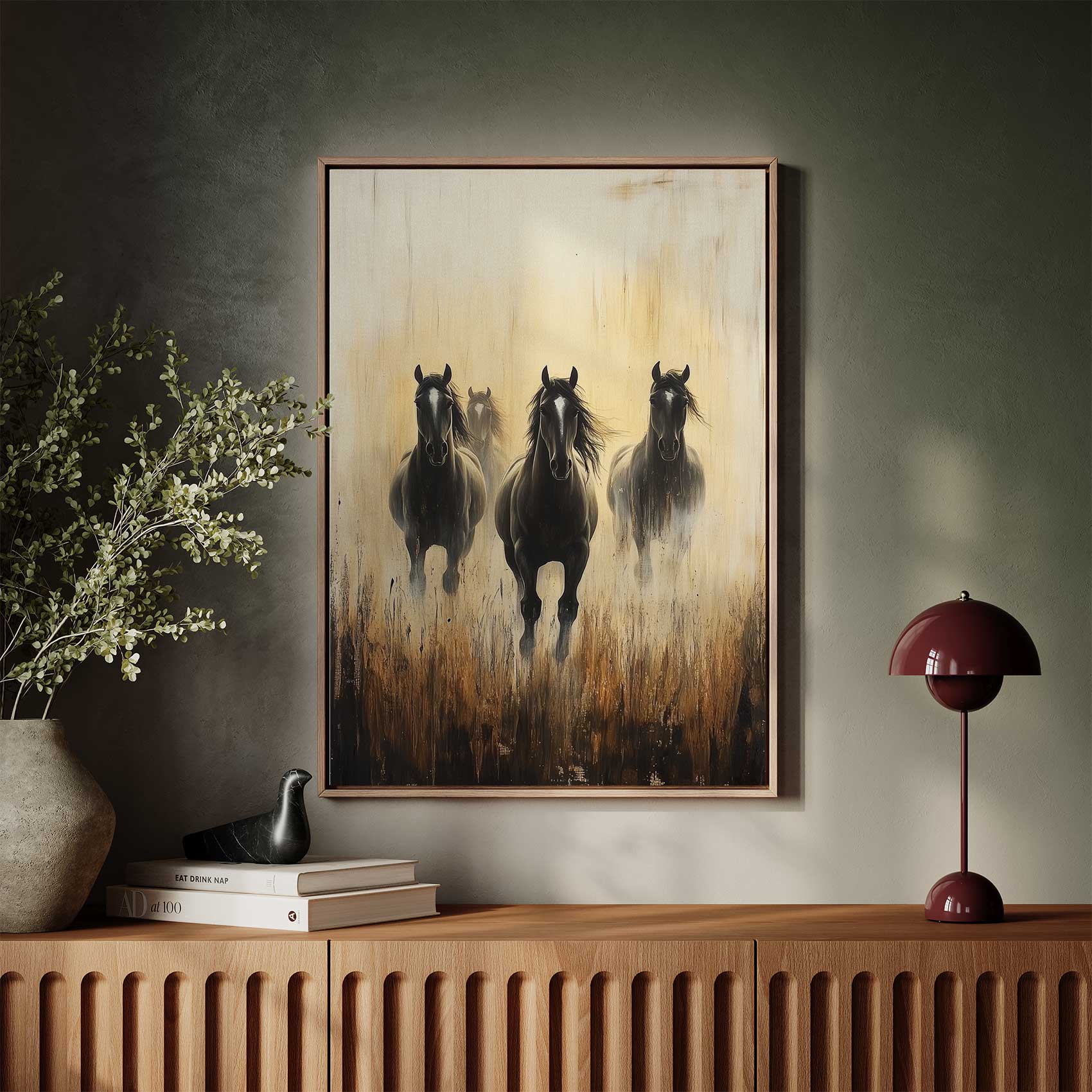 Wild Galopperende Paarden - Afbeelding 3