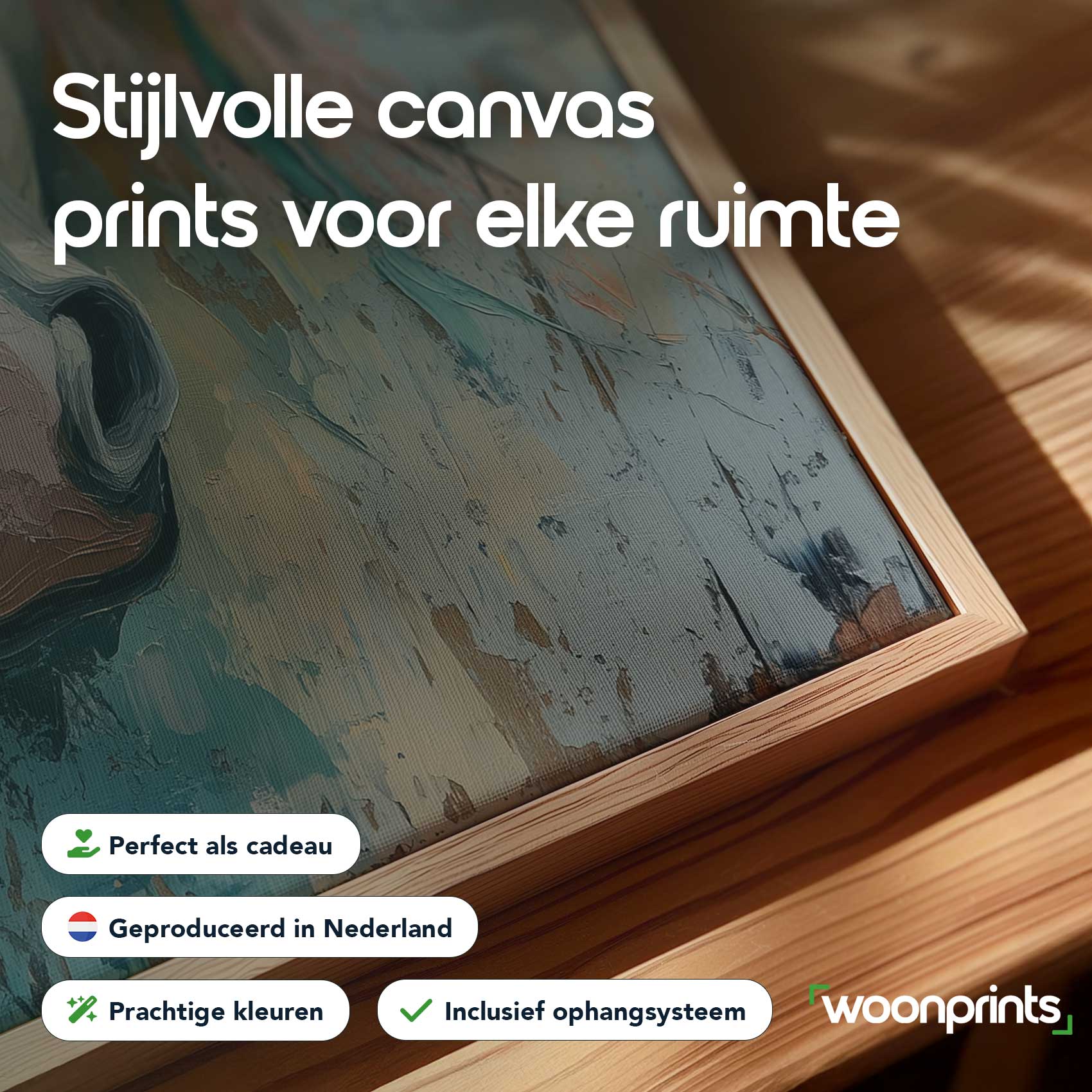Impressionistisch roze manen paard - Afbeelding 4