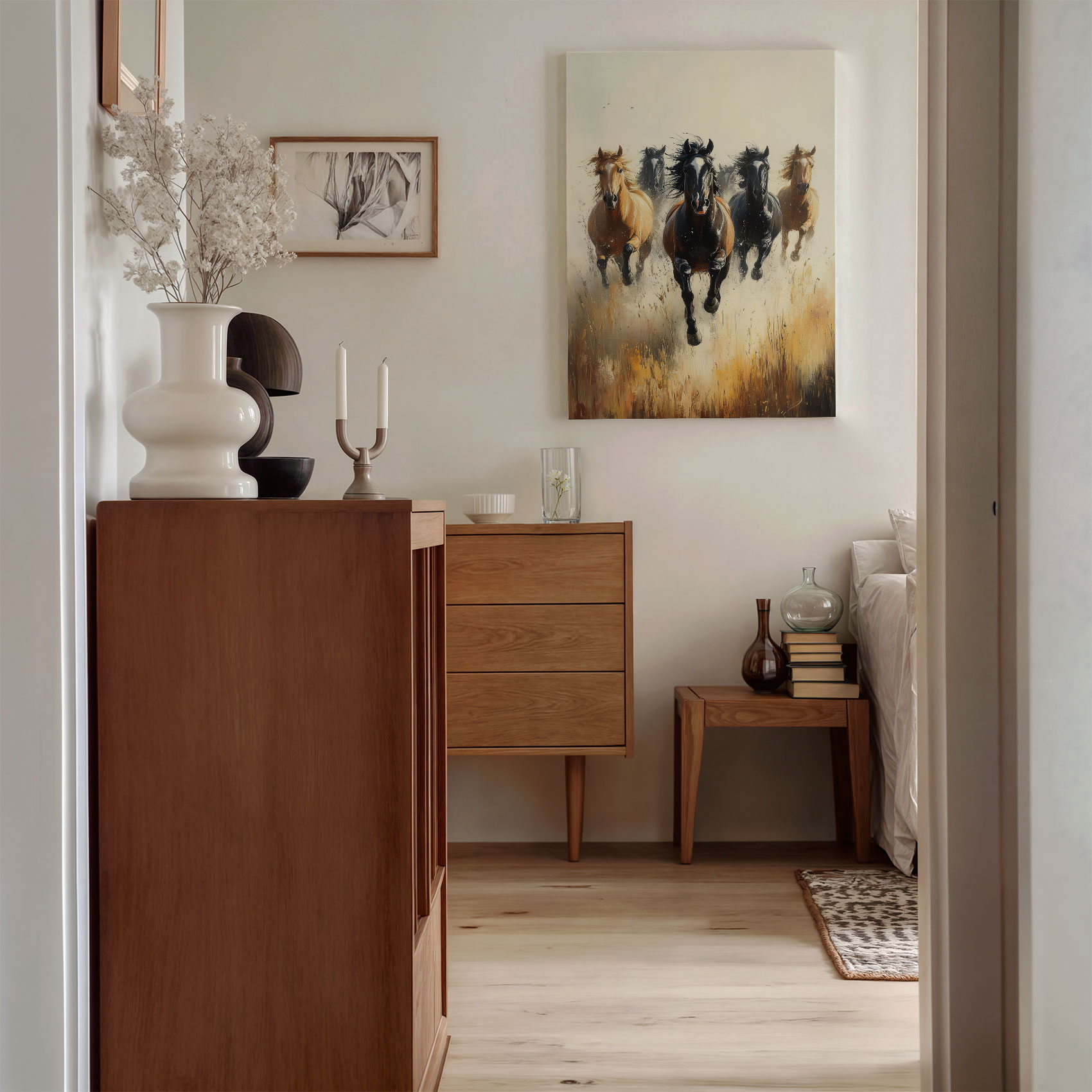 Wild Galopperende Paarden Schilderij - Afbeelding 8