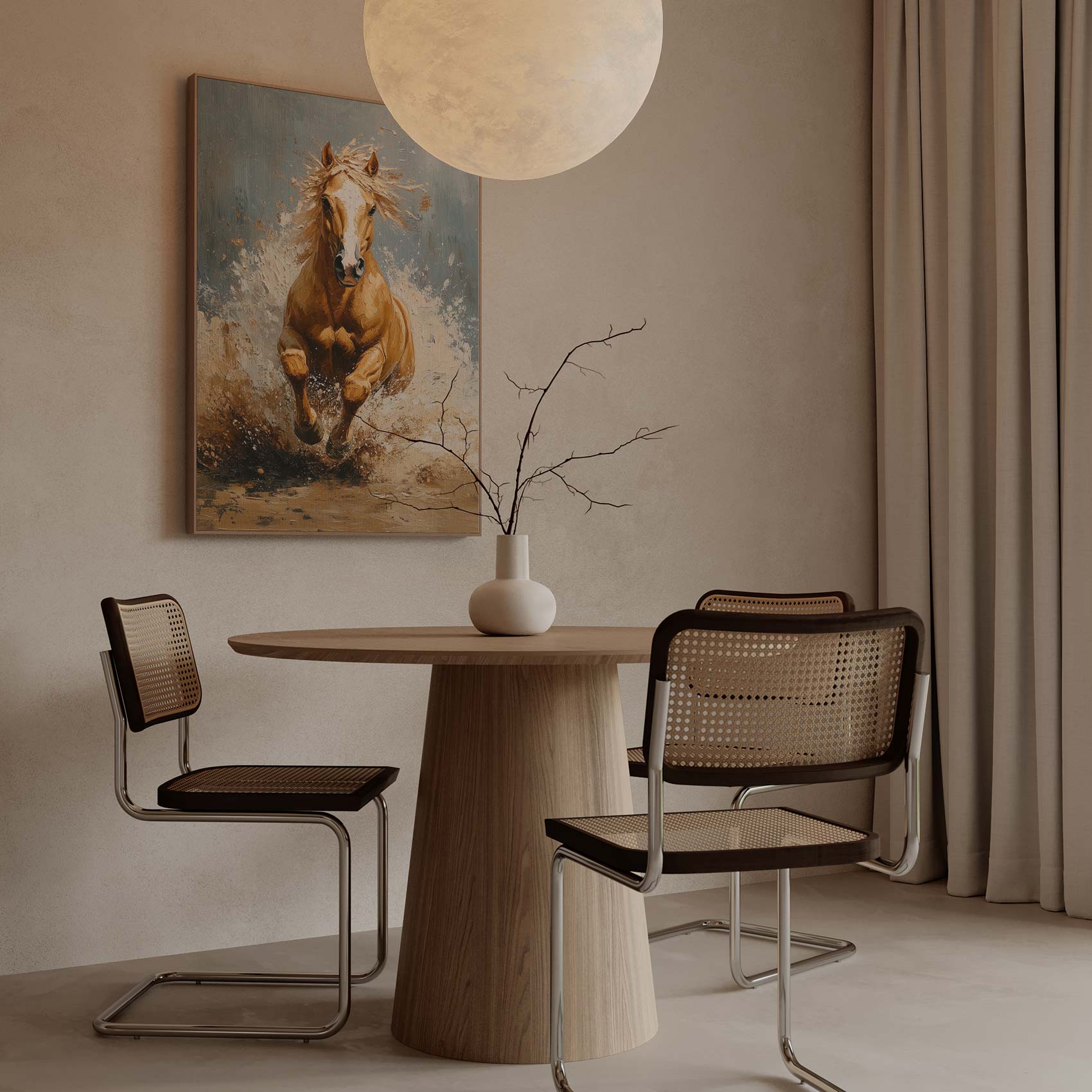 Impressionistisch galopperend paard - Afbeelding 6