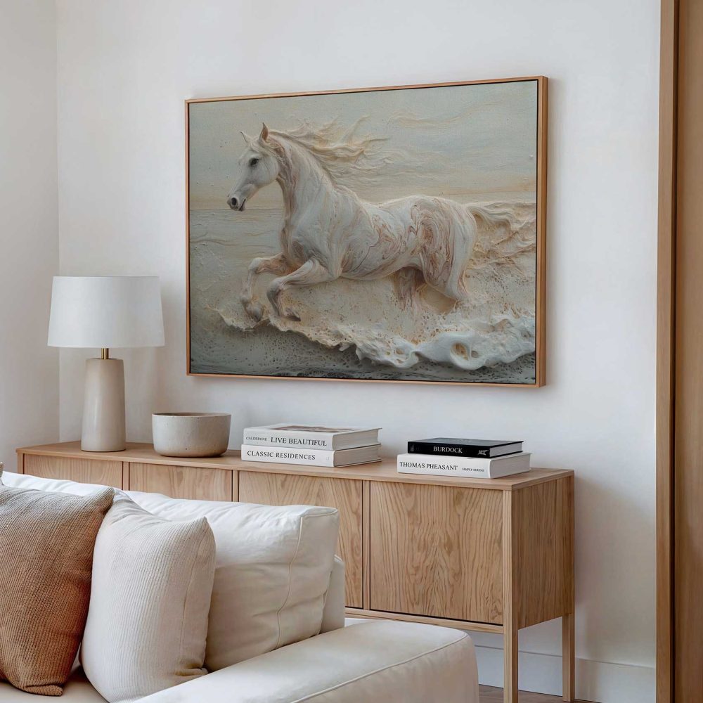 Alternative view of Realistisch Zandgalopperend Paard