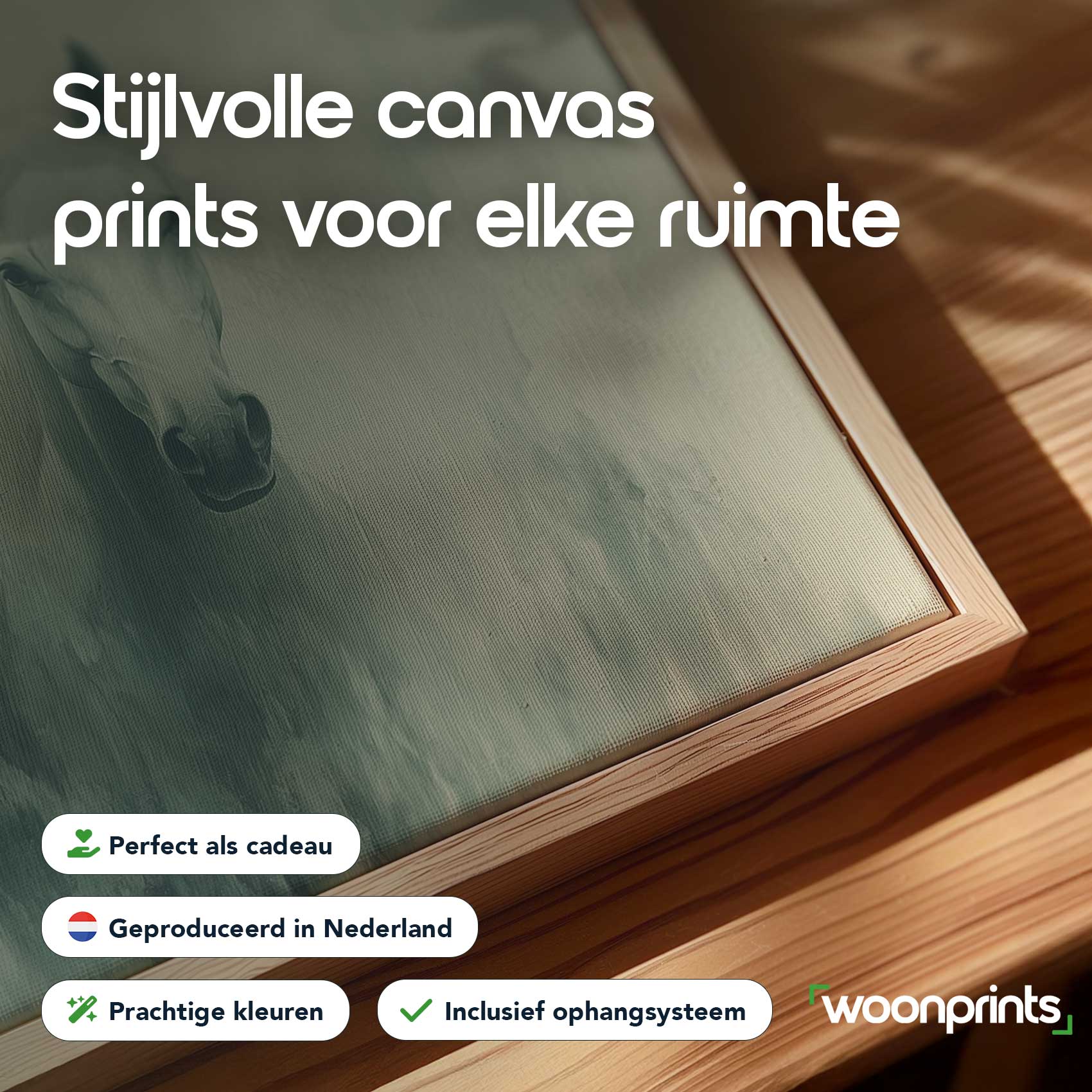 Zwart-witte paarden in harmonie - Afbeelding 4